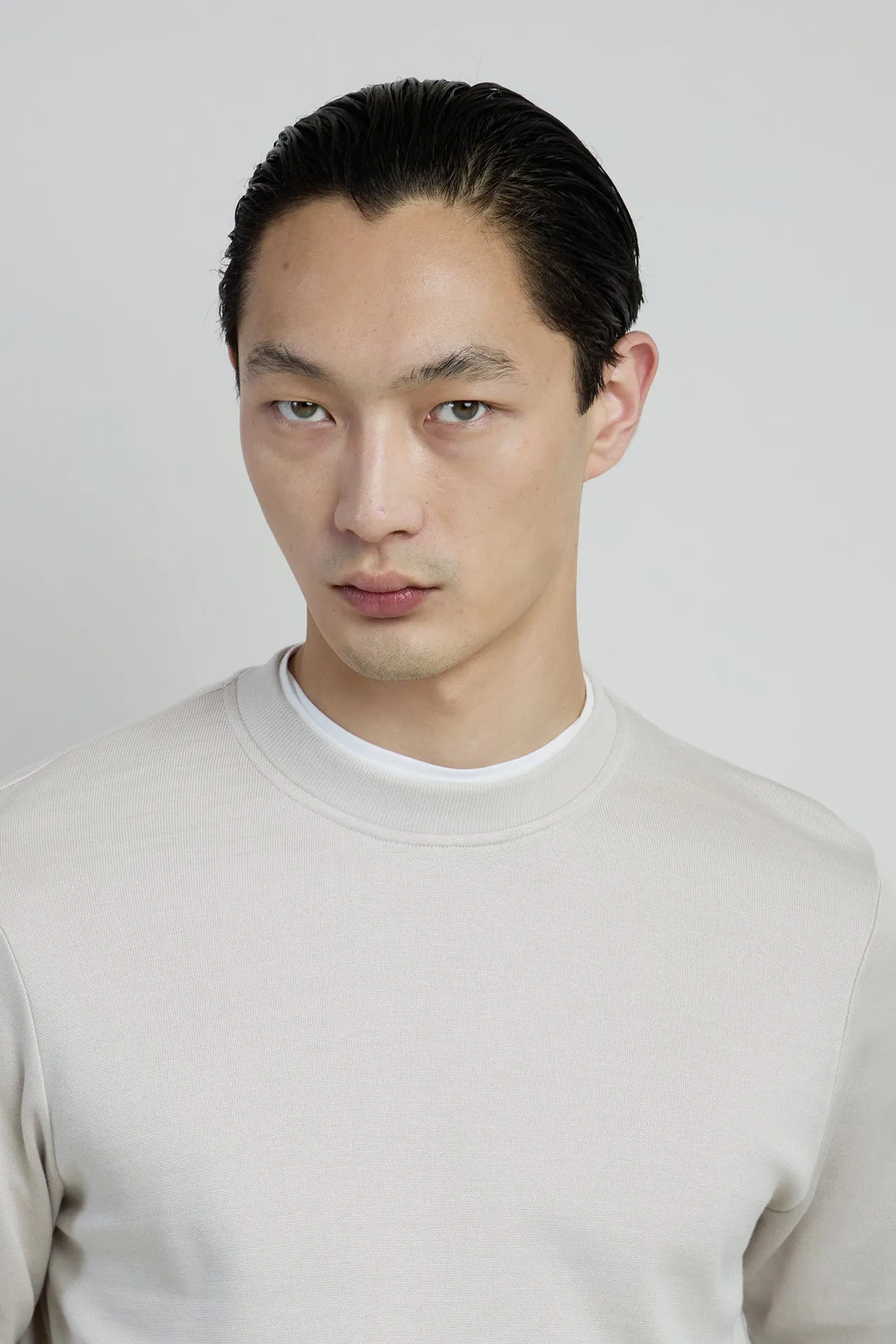 GIZA COTTON CREW NECK SWEATSHIRT sold by Eleventy product image thumbnail 4