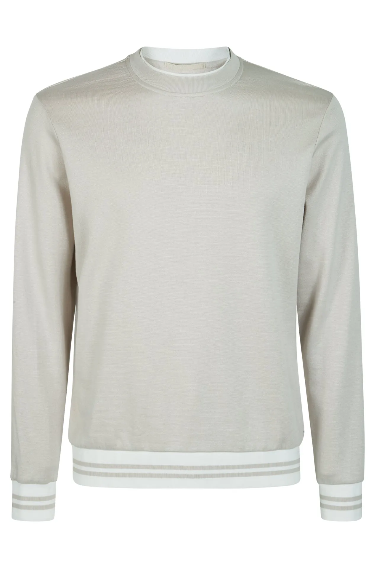 GIZA COTTON CREW NECK SWEATSHIRT sold by Eleventy