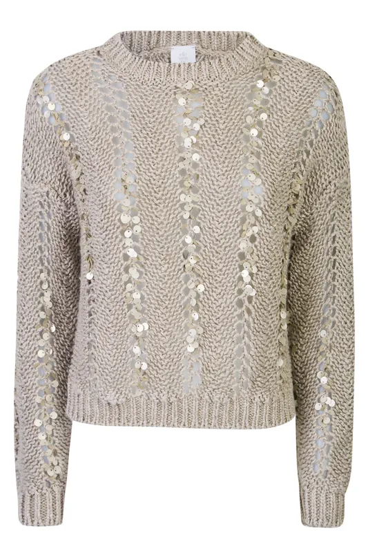 CREW NECK LINEN SWEATER sold by Eleventy