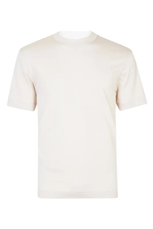 CREW NECK COTTON JERSEY T-SHIRT sold by Eleventy