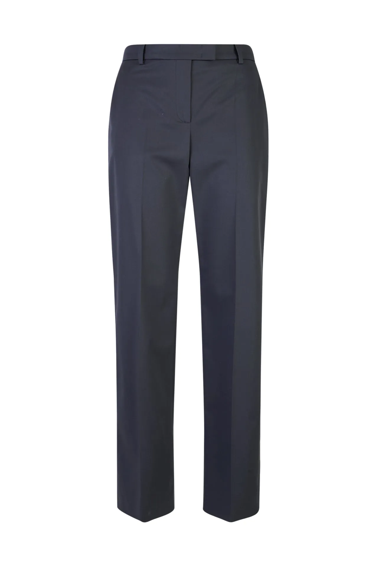Women's Straight Leg Cotton and Lyocell Trousers | Eleventy sold by Eleventy