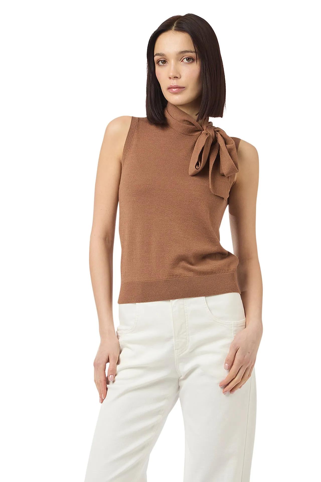 SLEEVELESS SWEATER sold by Eleventy product image thumbnail 2