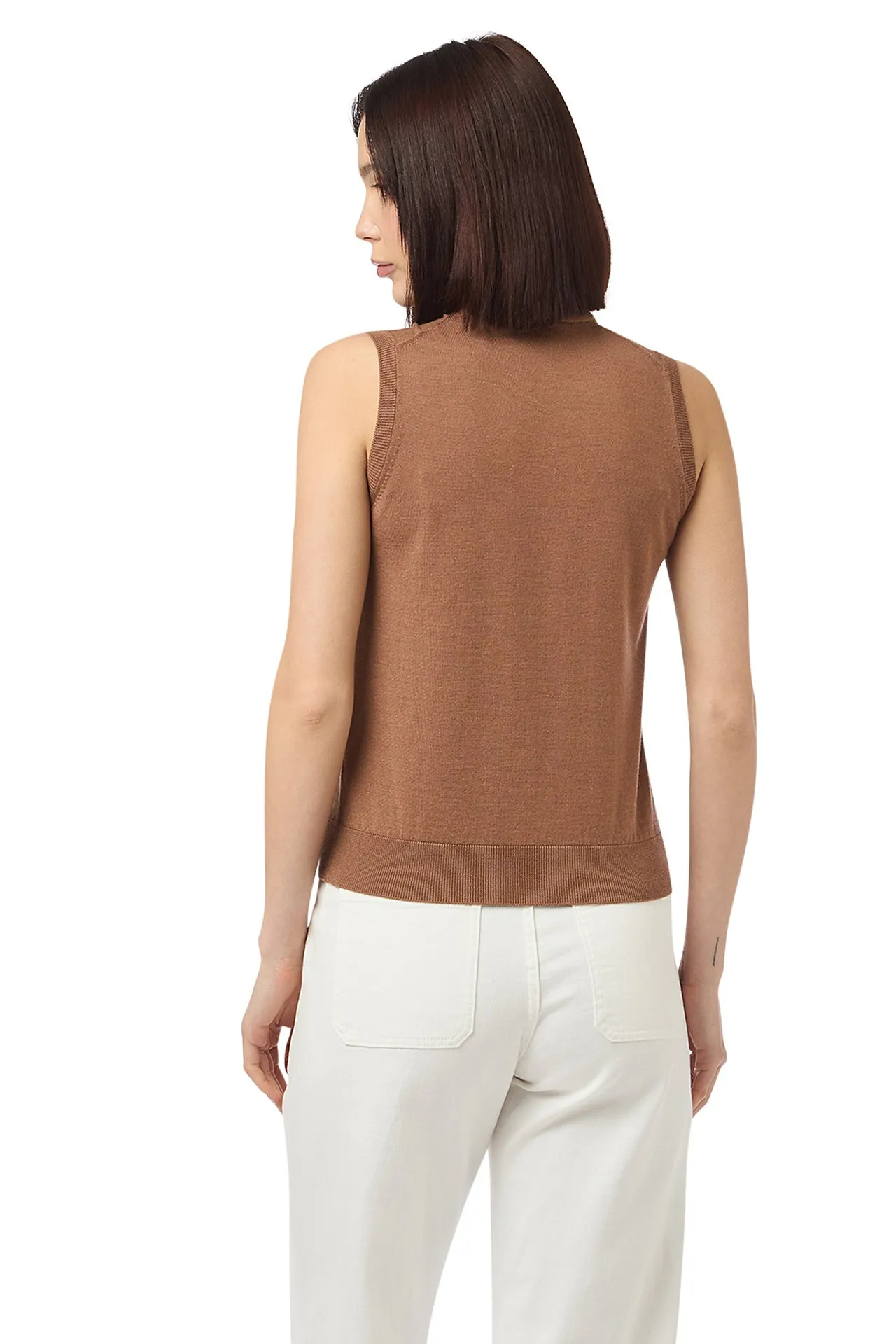 SLEEVELESS SWEATER sold by Eleventy product image thumbnail 4