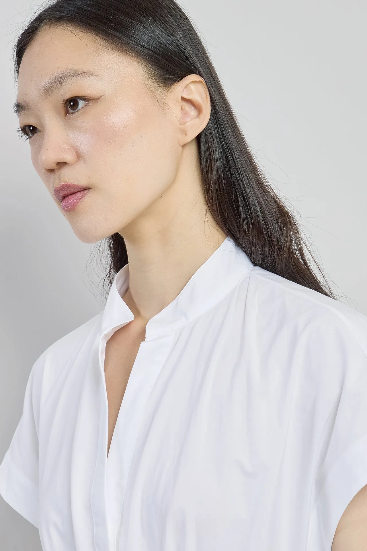 COTTON POPLIN DRESS WITH EMBROIDERY sold by Eleventy product image thumbnail 4