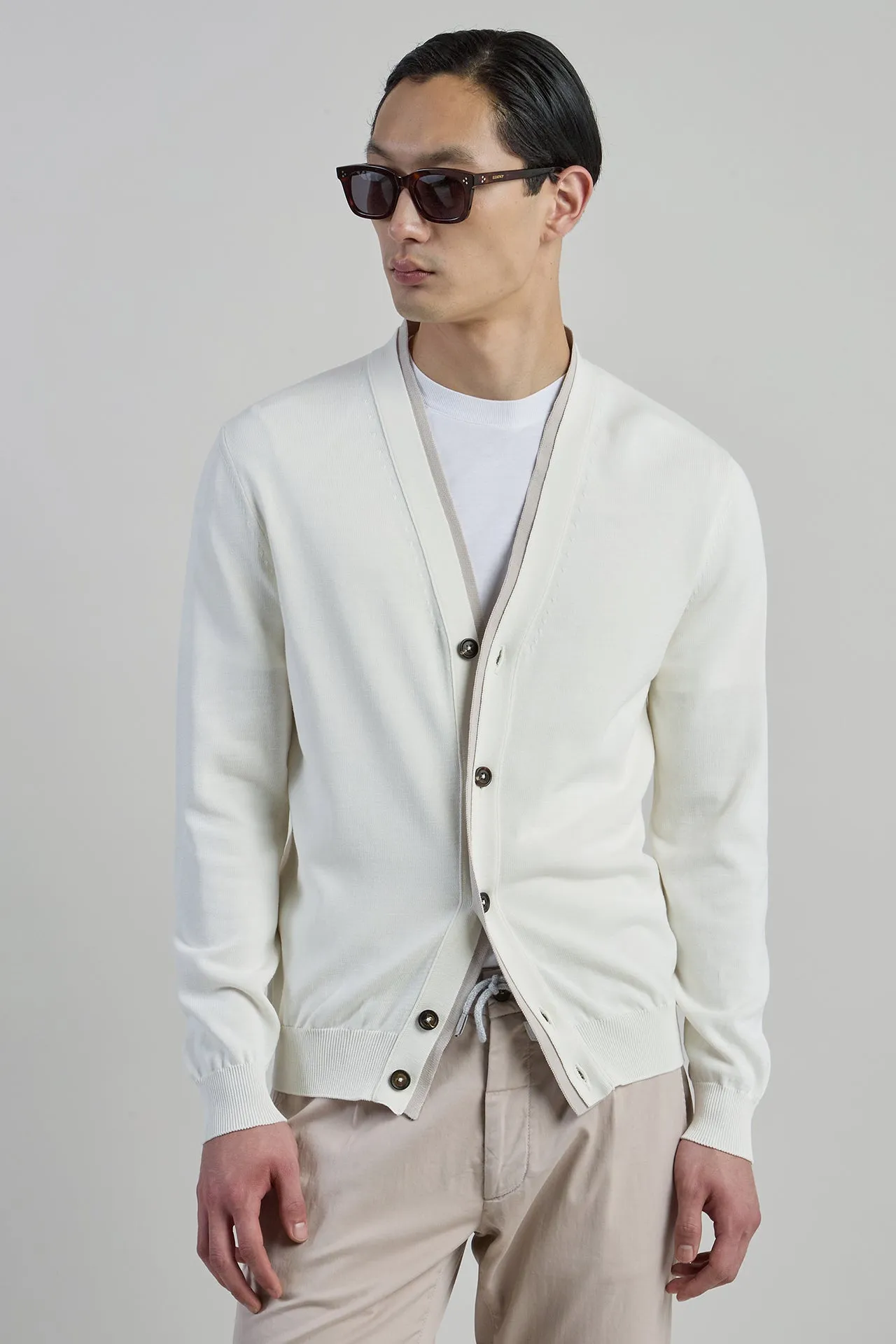 COTTON CARDIGAN sold by Eleventy product image thumbnail 2