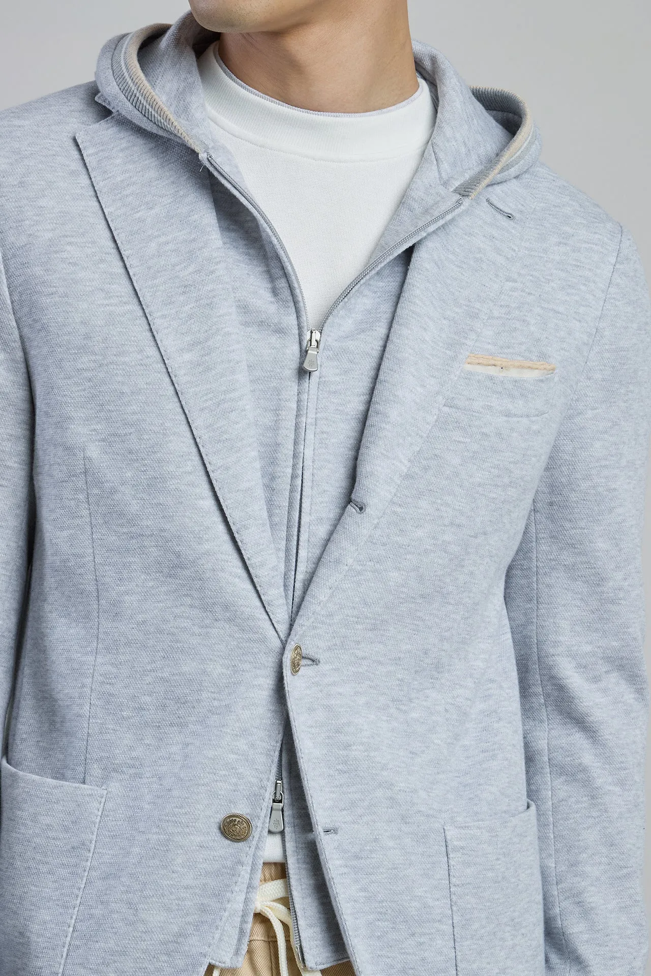 COTTON BIB JACKET sold by Eleventy product image thumbnail 4