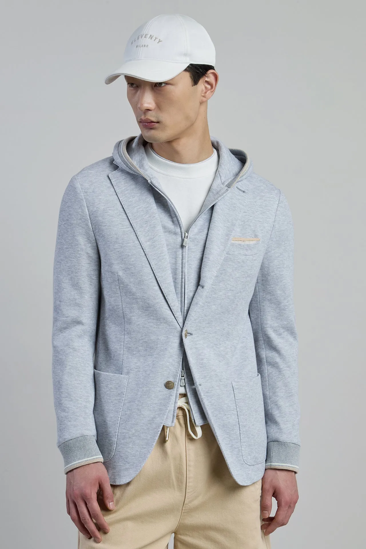 COTTON BIB JACKET sold by Eleventy product image thumbnail 2