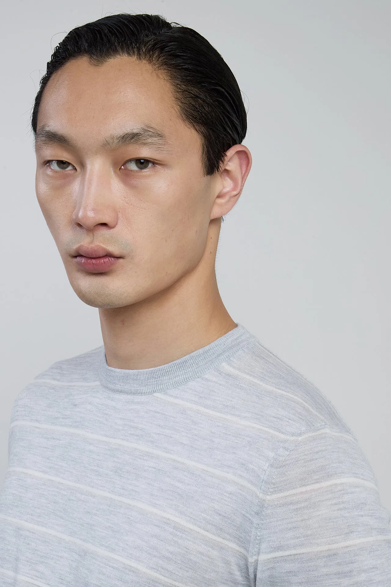 CREW NECK SWEATER 14 MICRON WOOL sold by Eleventy product image thumbnail 4