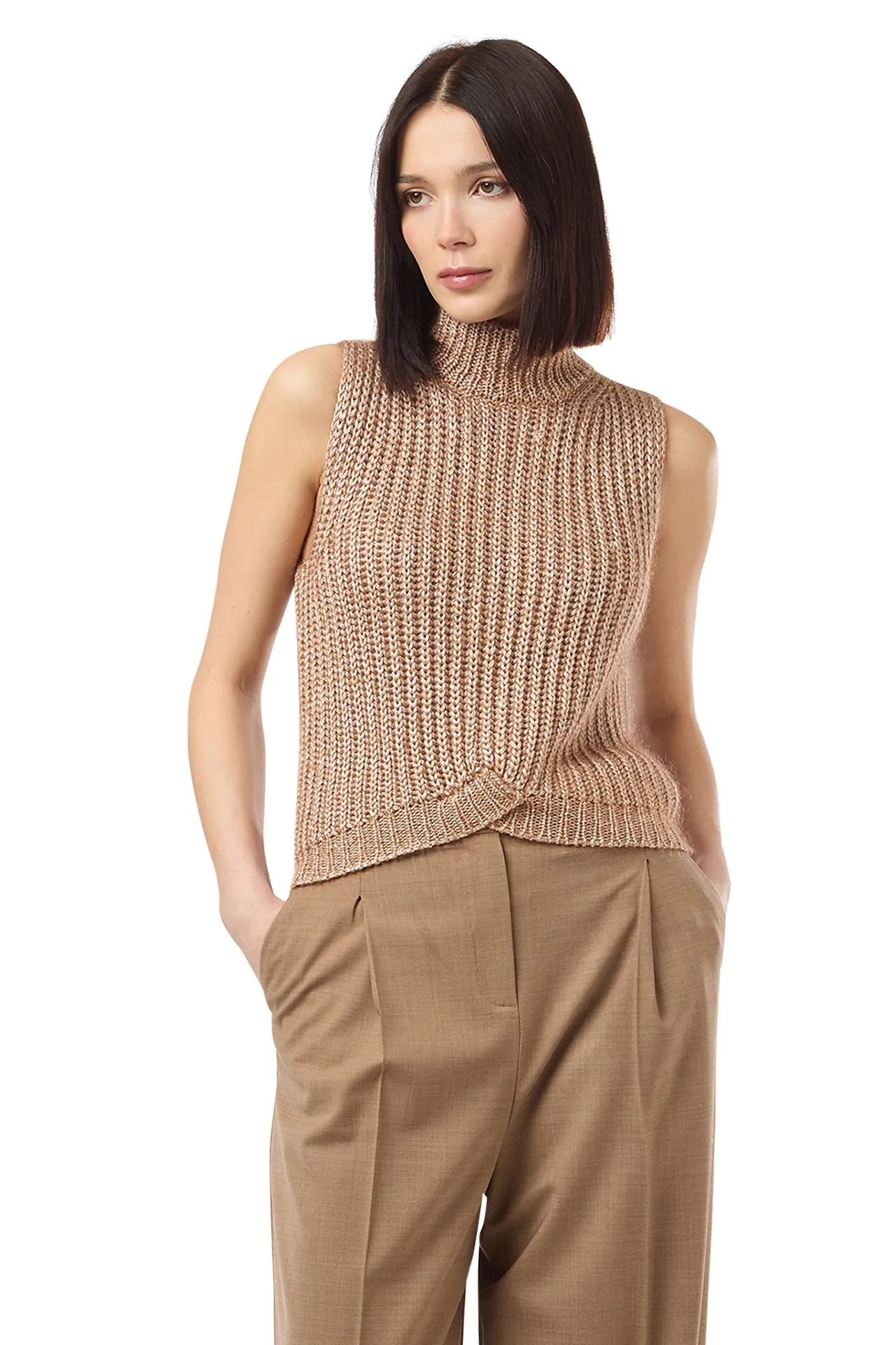 MOHAIR SILK TOP sold by Eleventy product image thumbnail 2