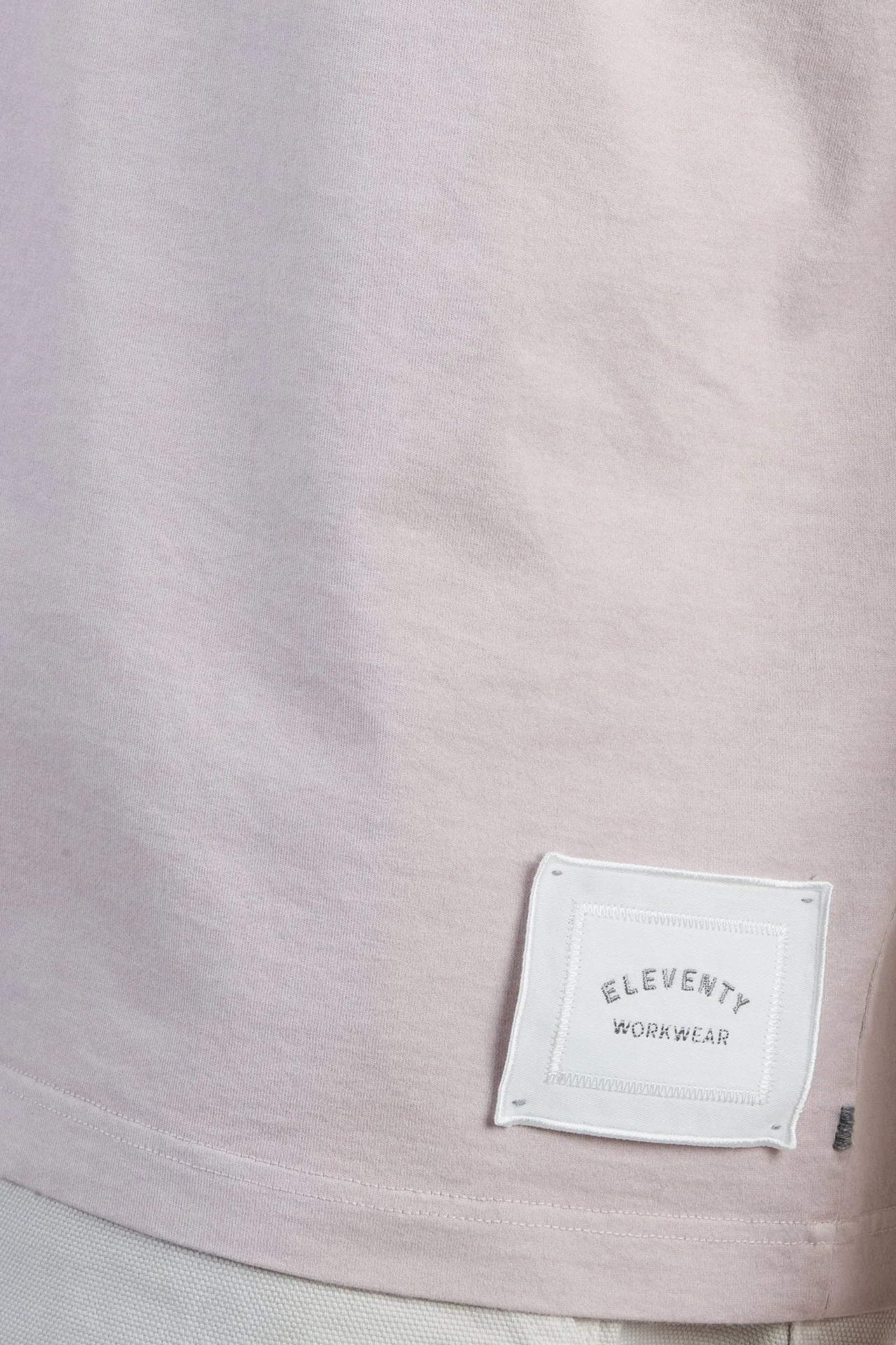 Men's relaxed fit crew neck garment-dyed cotton T-shirt | Eleventy sold by Eleventy product image thumbnail 4