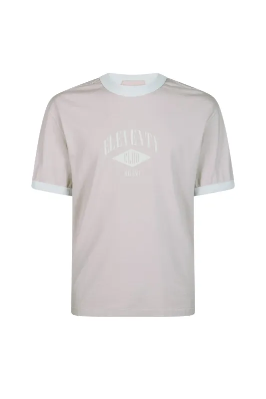 Men's relaxed fit crew neck garment-dyed cotton T-shirt | Eleventy made by Eleventy