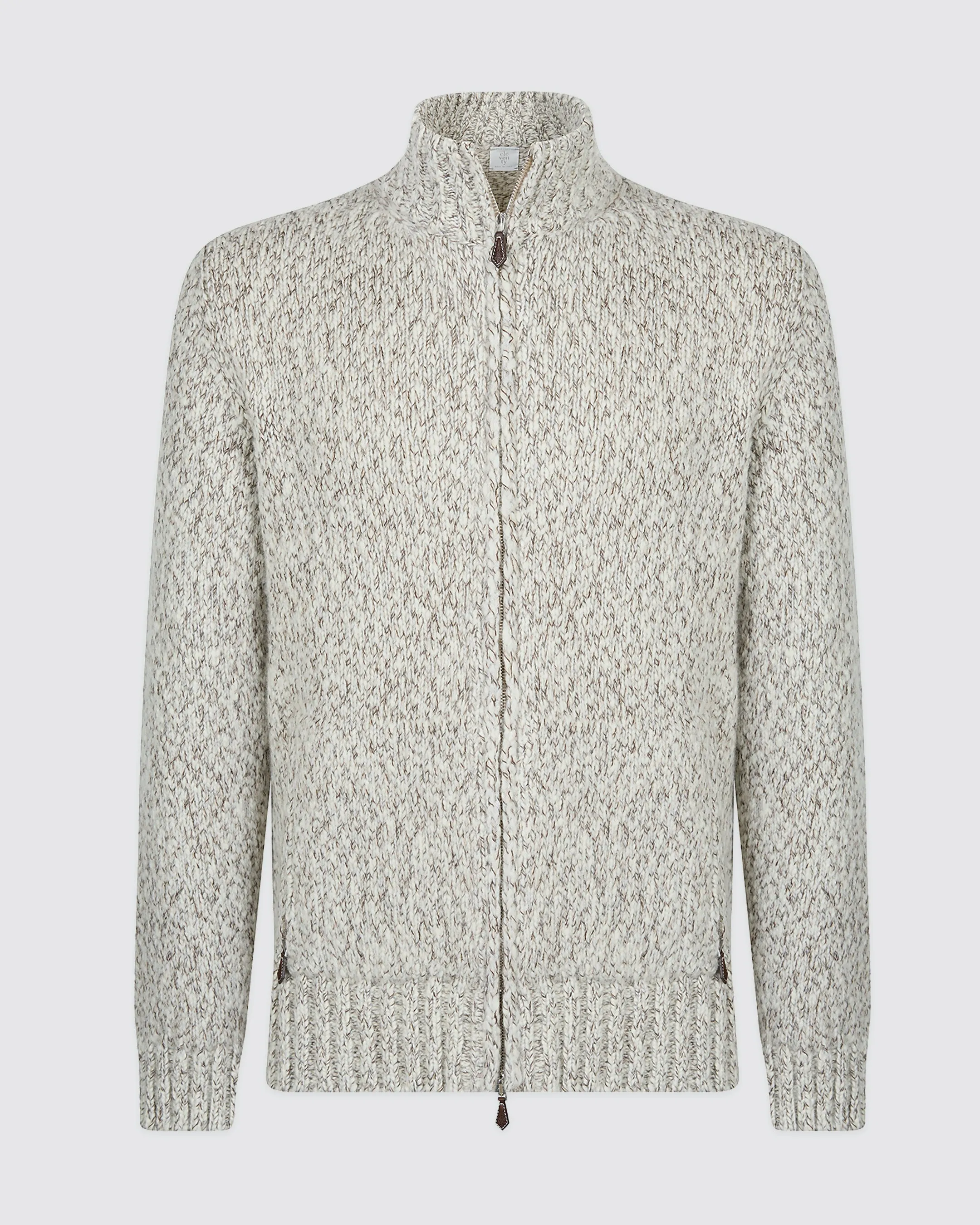 MAGLIA FULL ZIP CASHMERE LANA sold by Eleventy product image thumbnail 4