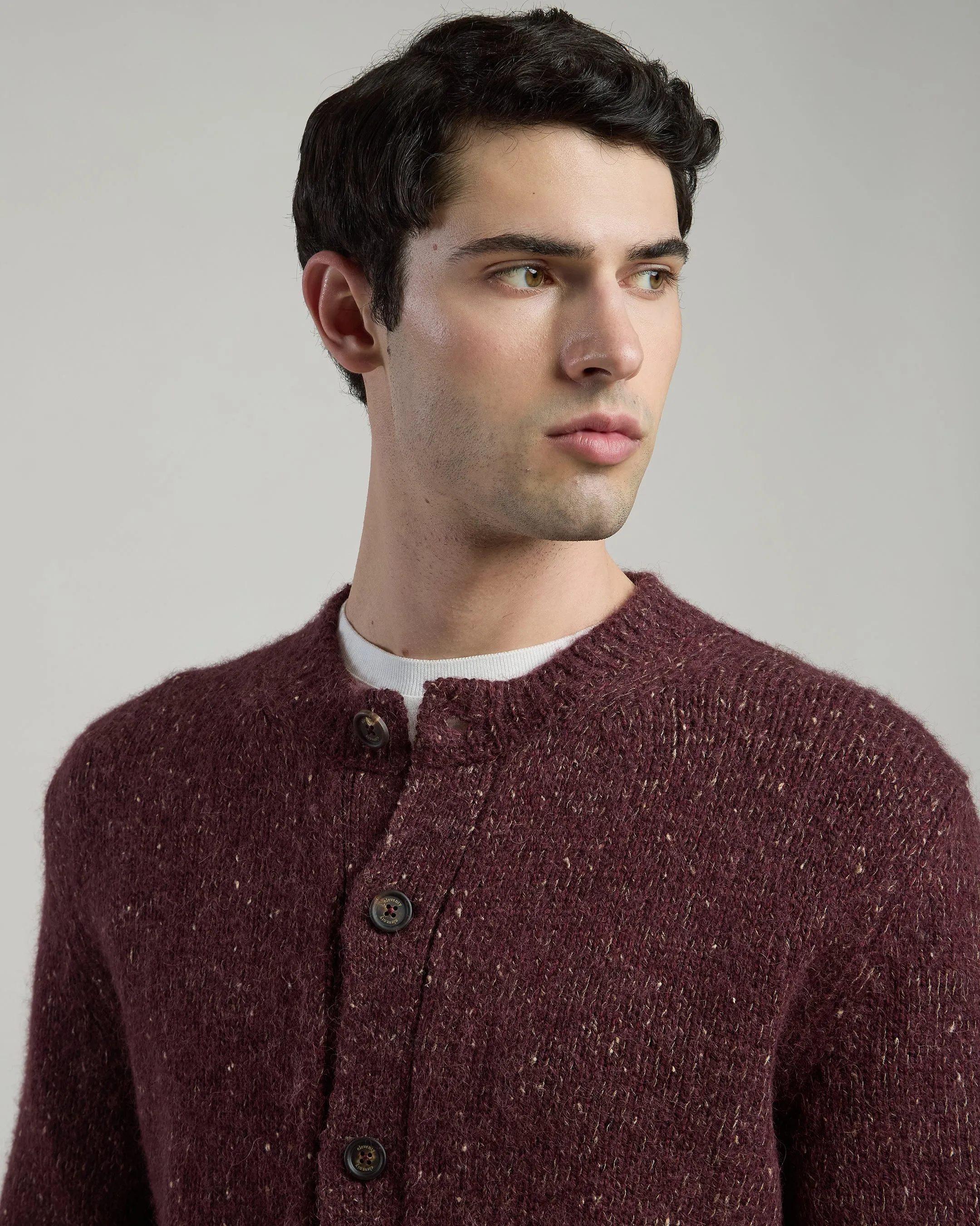 CARDIGAN LANA ALPACA SETA sold by Eleventy product image thumbnail 4