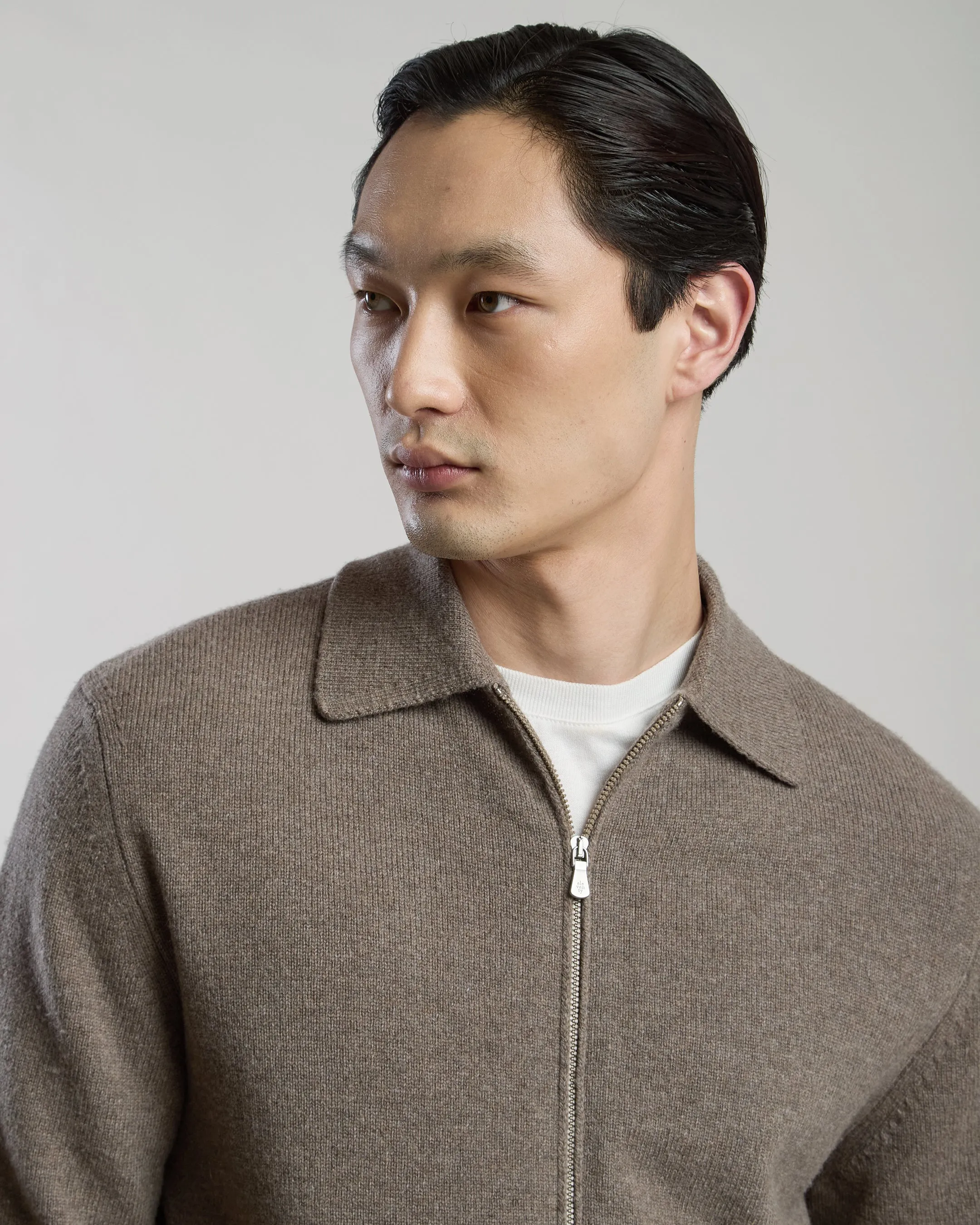 MAGLIA FULL ZIP LANA sold by Eleventy product image thumbnail 3