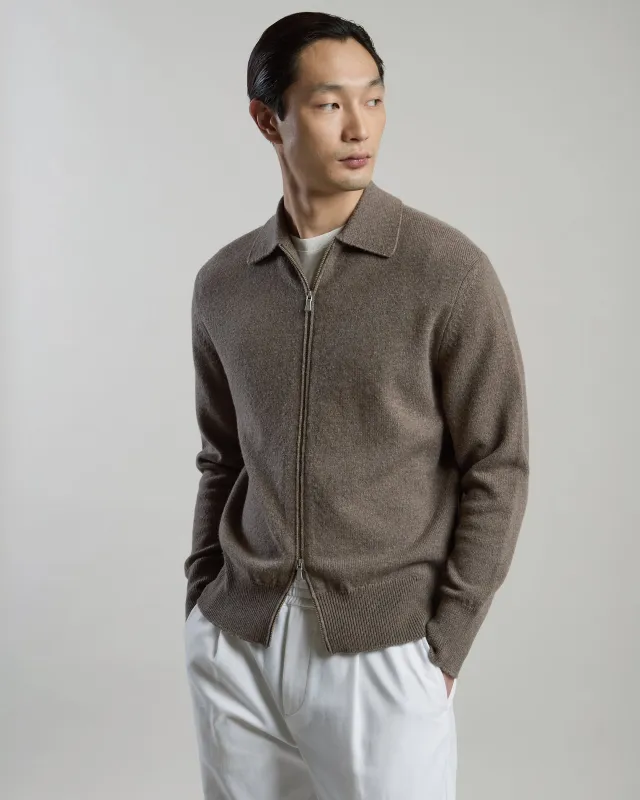MAGLIA FULL ZIP LANA made by Eleventy