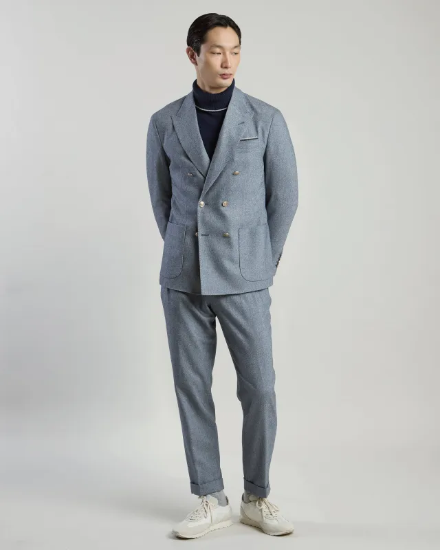 ABITO DOPPIOPETTO LANA SETA CASHMERE made by Eleventy