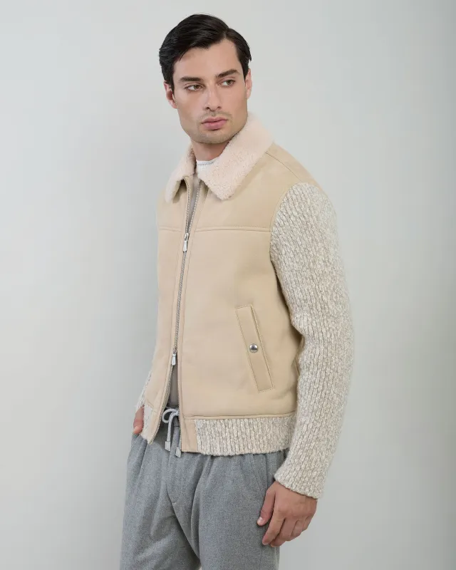 GIUBBINO SHEARLING E MAGLIA made by Eleventy