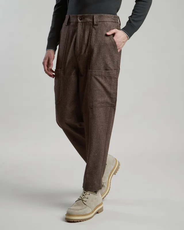 PANTALONE LANA COTONE CASHMERE made by Eleventy