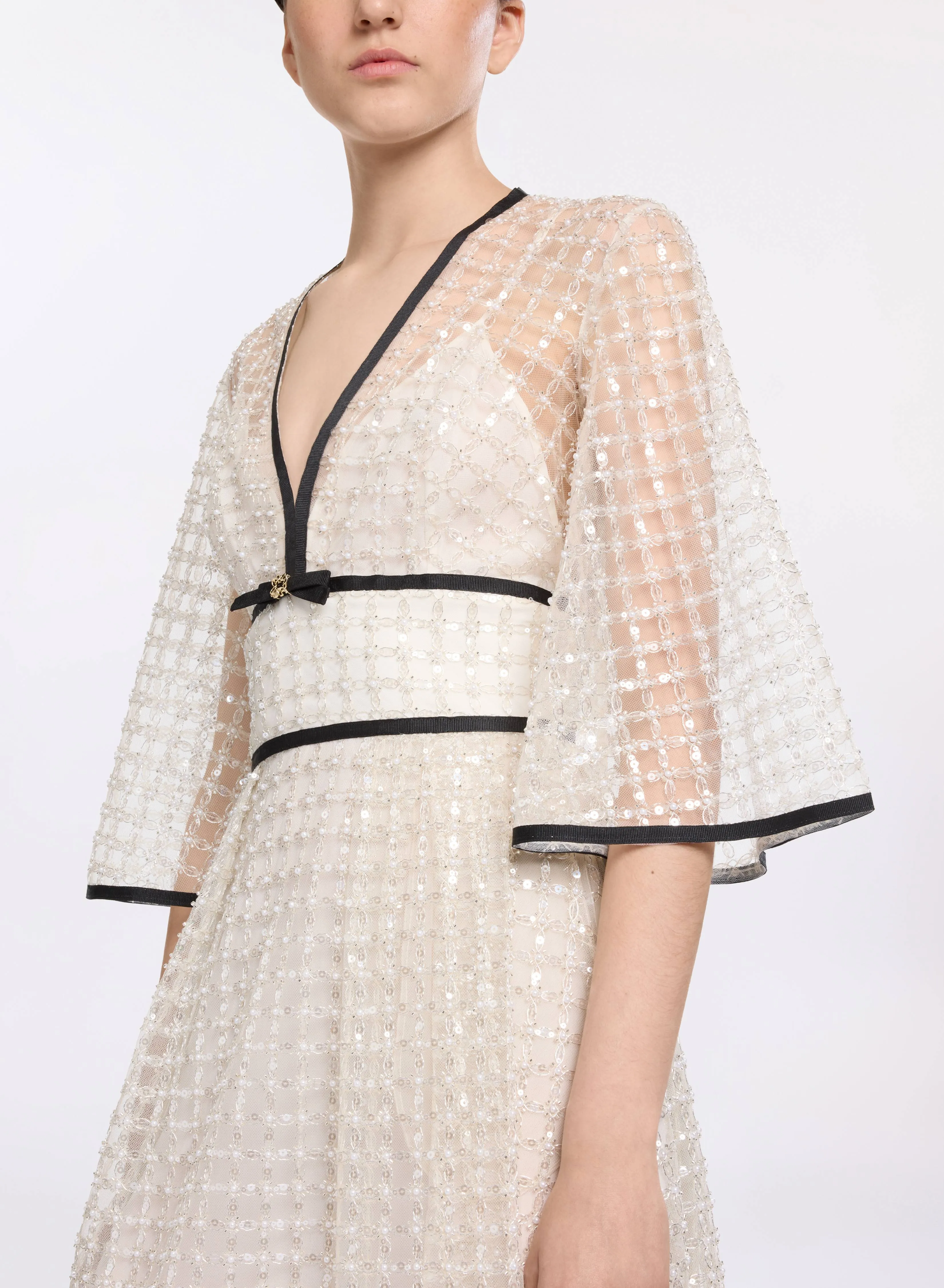 Pearl Midi Dress sold by Elie Saab product image thumbnail 3