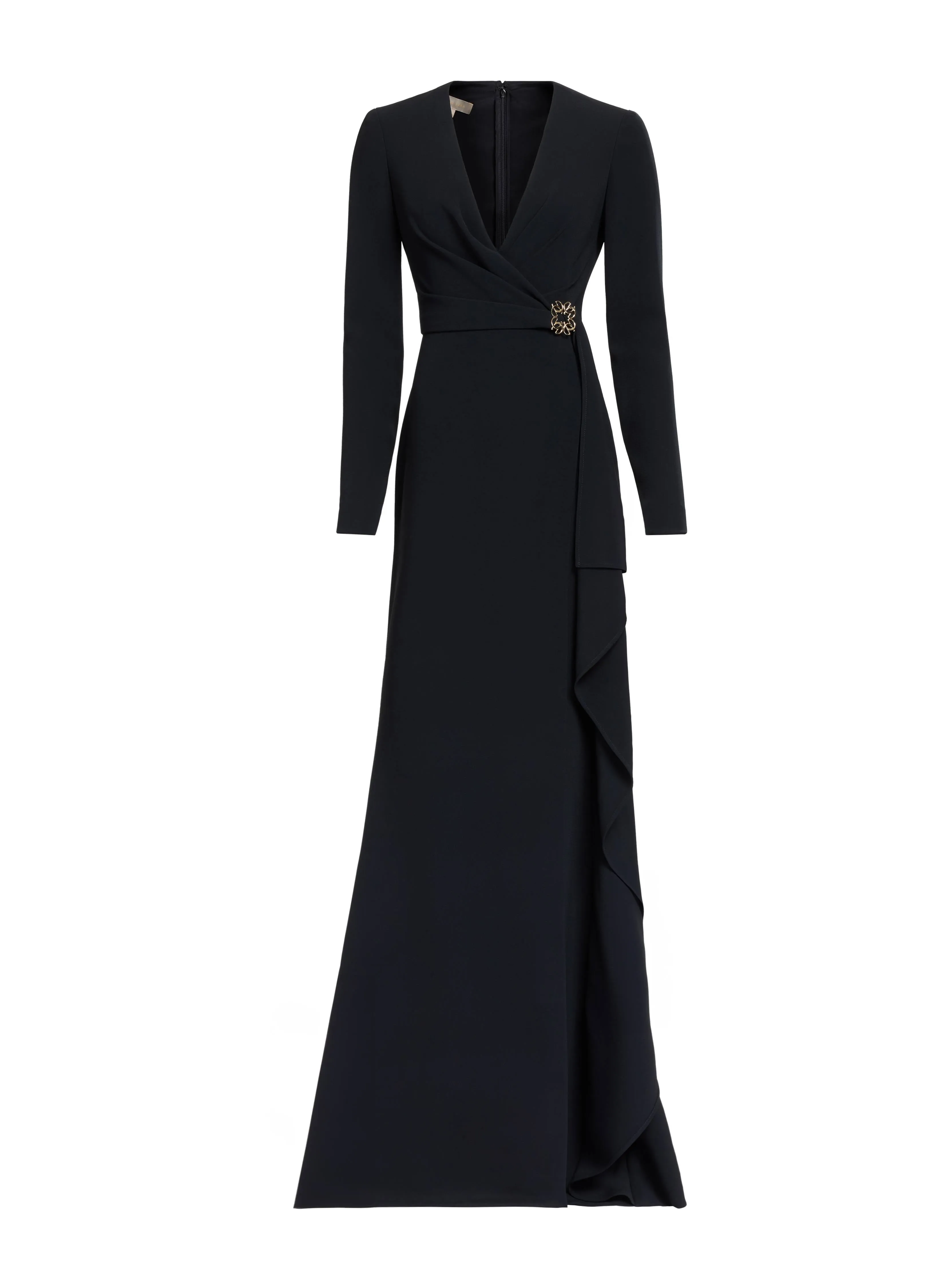 V-Neck Cady Dress sold by Elie Saab product image thumbnail 4