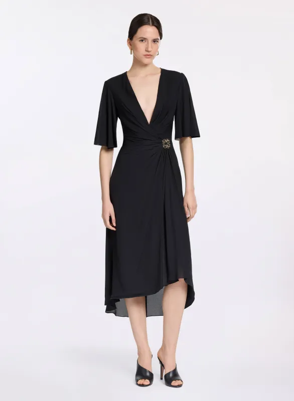 Silk Midi Dress sold by Elie Saab