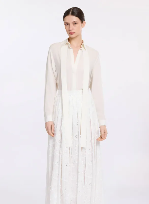 Silk Shirt with Bow sold by Elie Saab