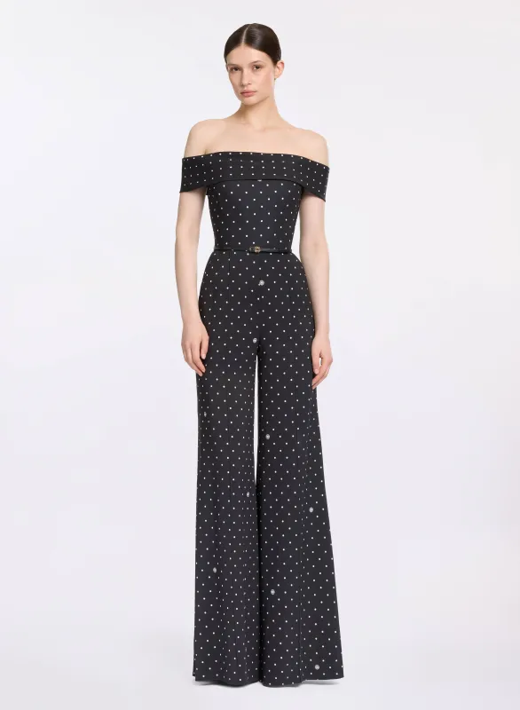 Polka Dot Jumpsuit sold by Elie Saab