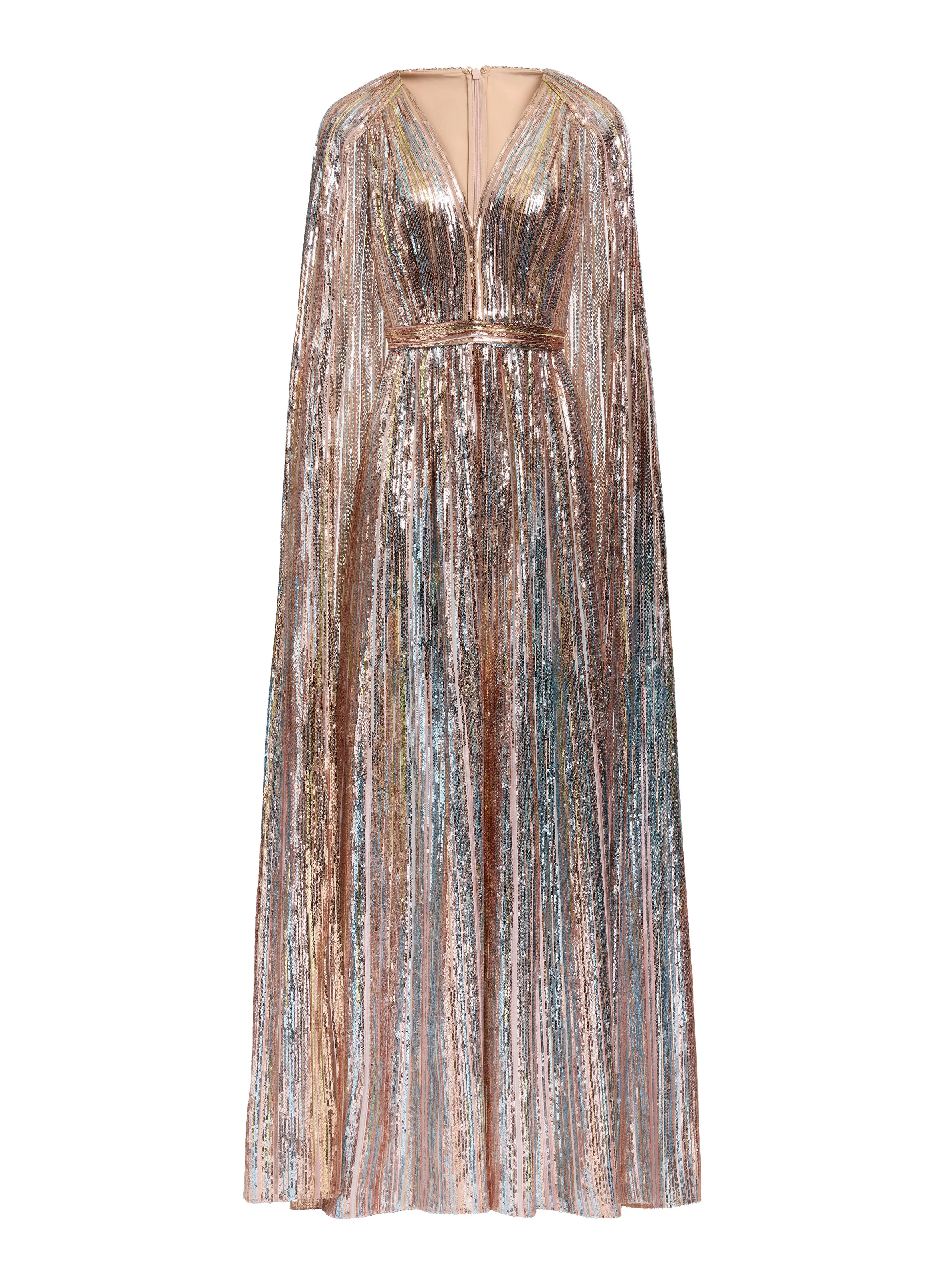 Multicolor Sequin Embroidered Dress sold by Elie Saab product image thumbnail 4