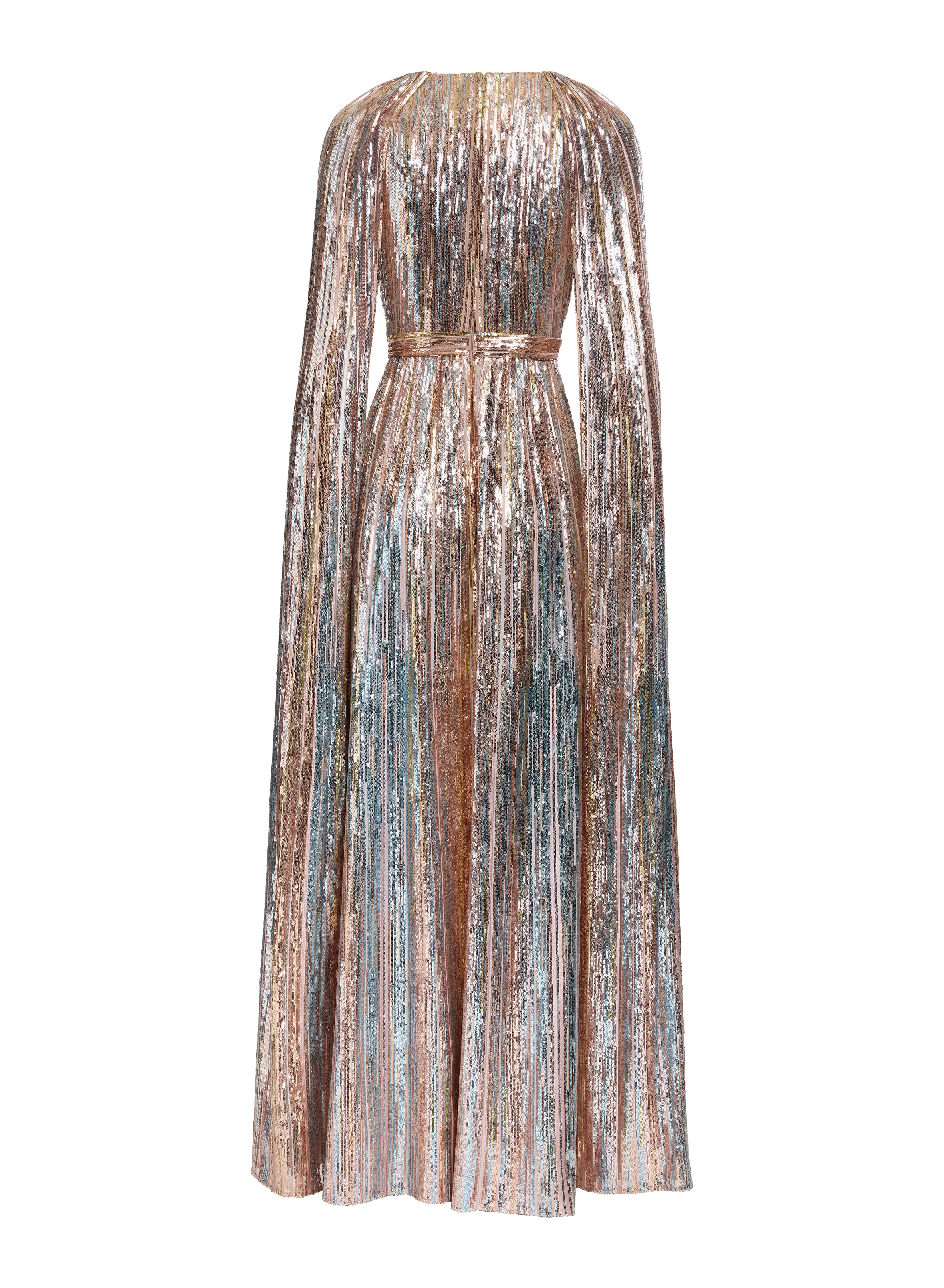 Multicolor Sequin Embroidered Dress sold by Elie Saab product image thumbnail 5