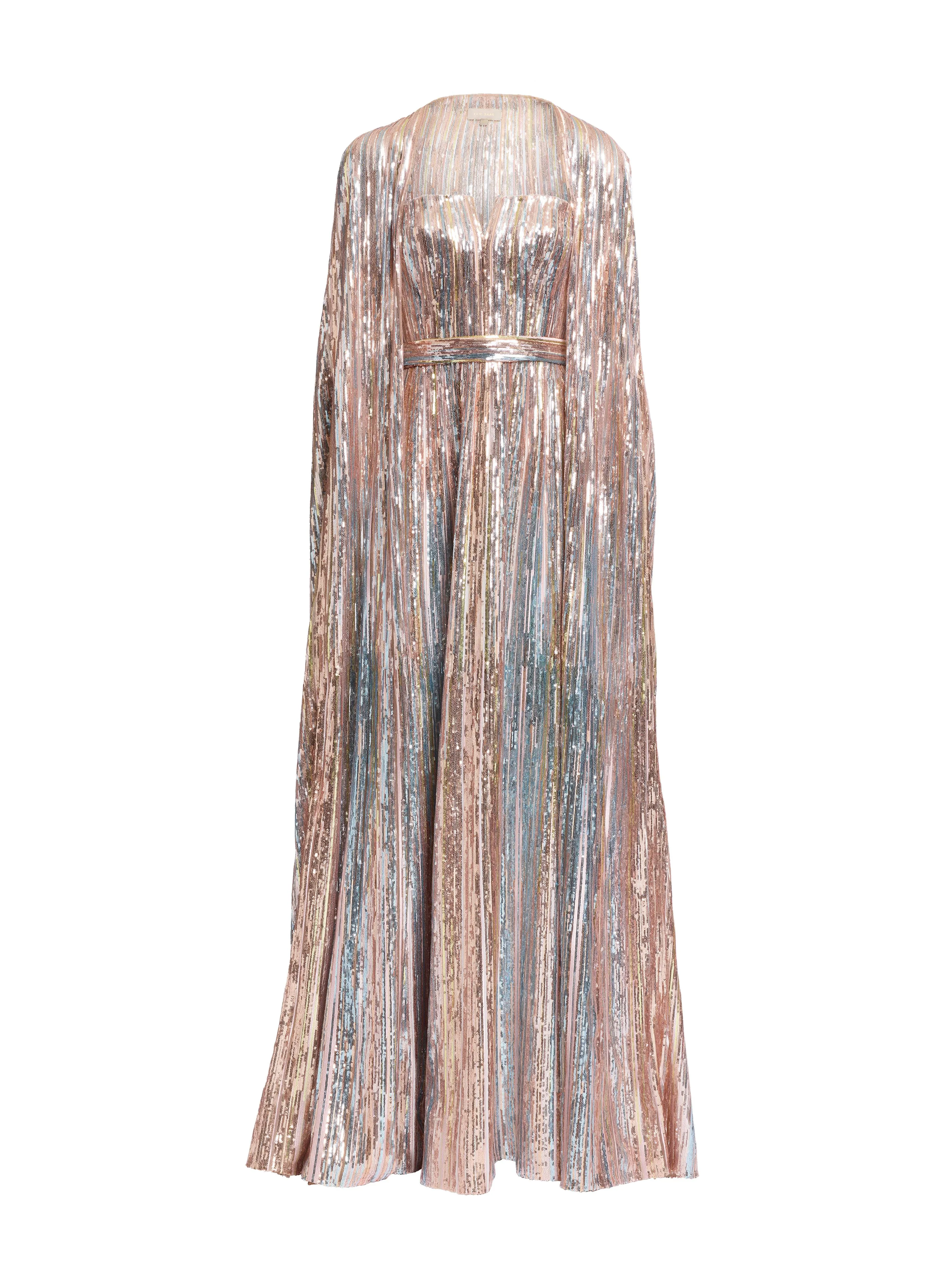 Multicolor Sequin Embroidered Dress sold by Elie Saab product image thumbnail 4