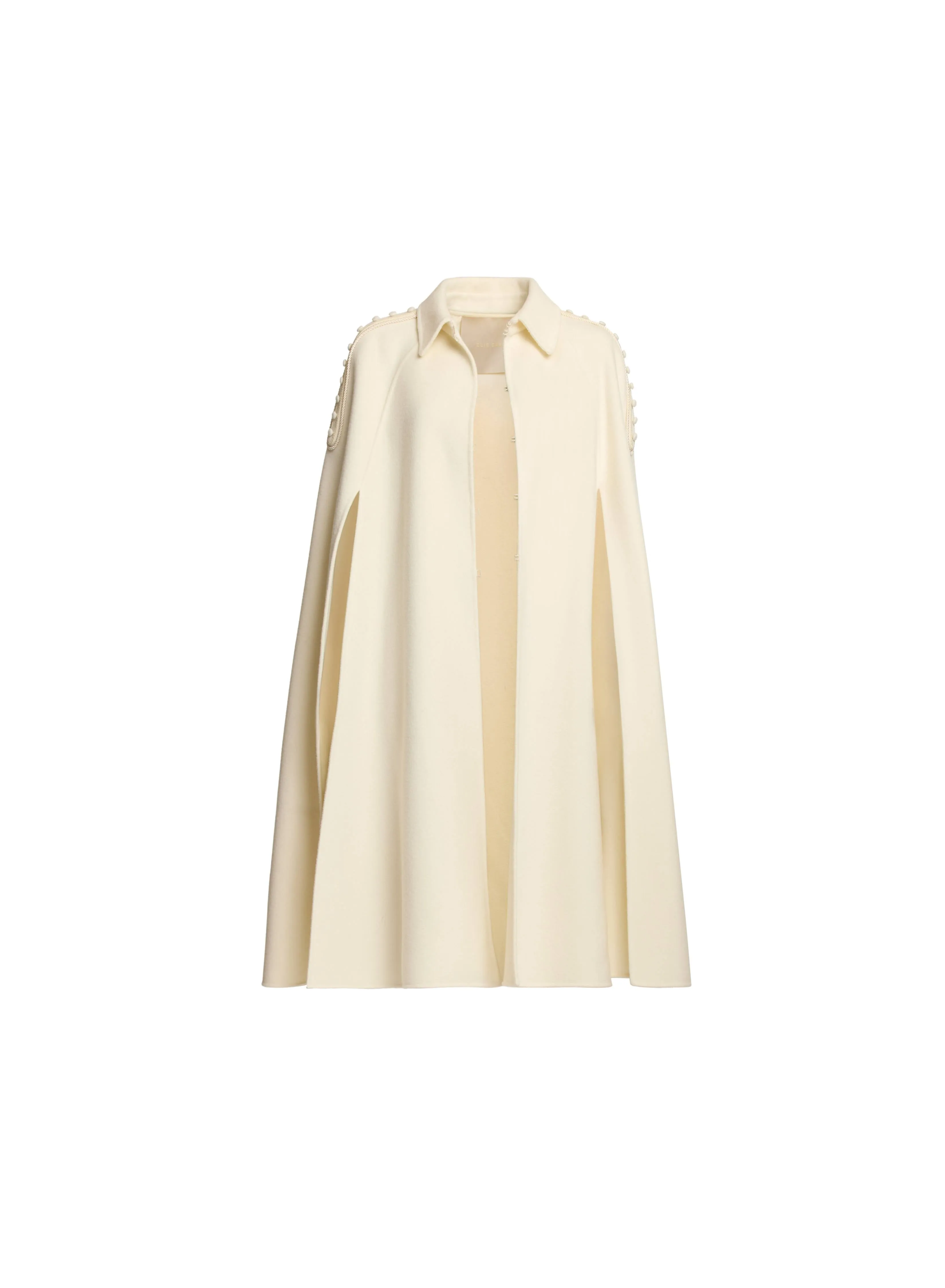 Embellished Wool Cape sold by Elie Saab product image thumbnail 3