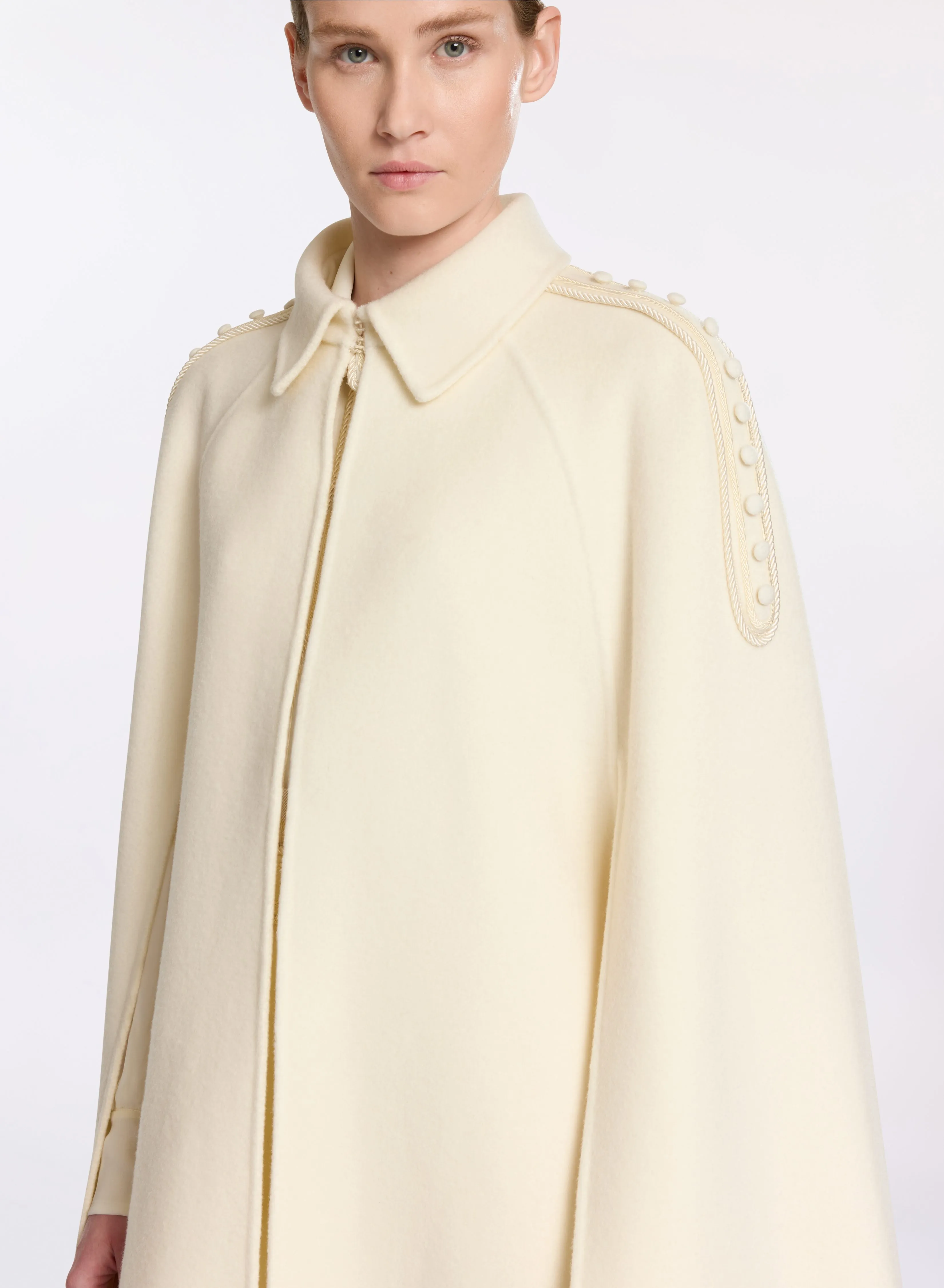 Embellished Wool Cape sold by Elie Saab product image thumbnail 5