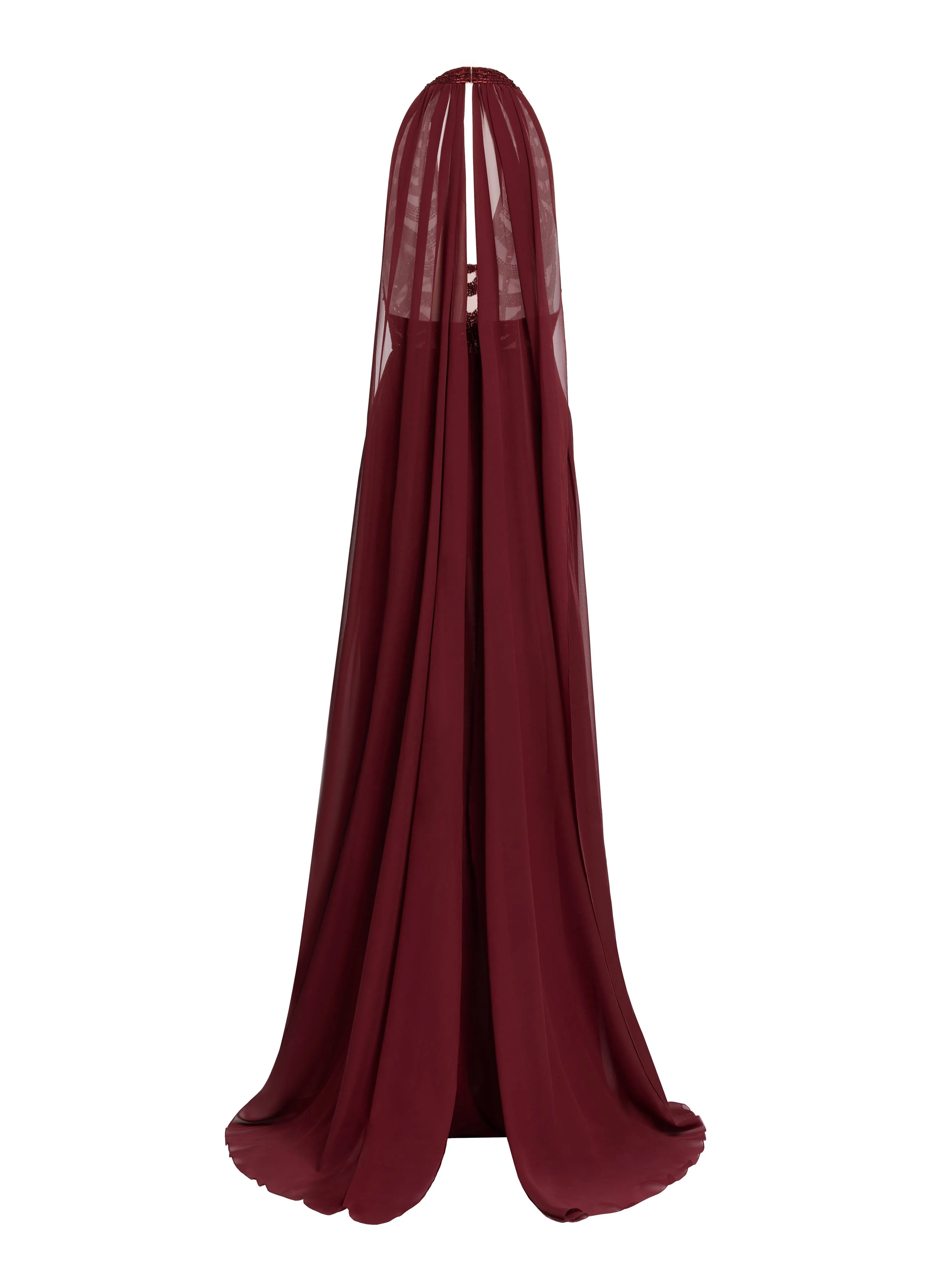 Bead Embroidered and Silk Long Dress sold by Elie Saab product image thumbnail 4