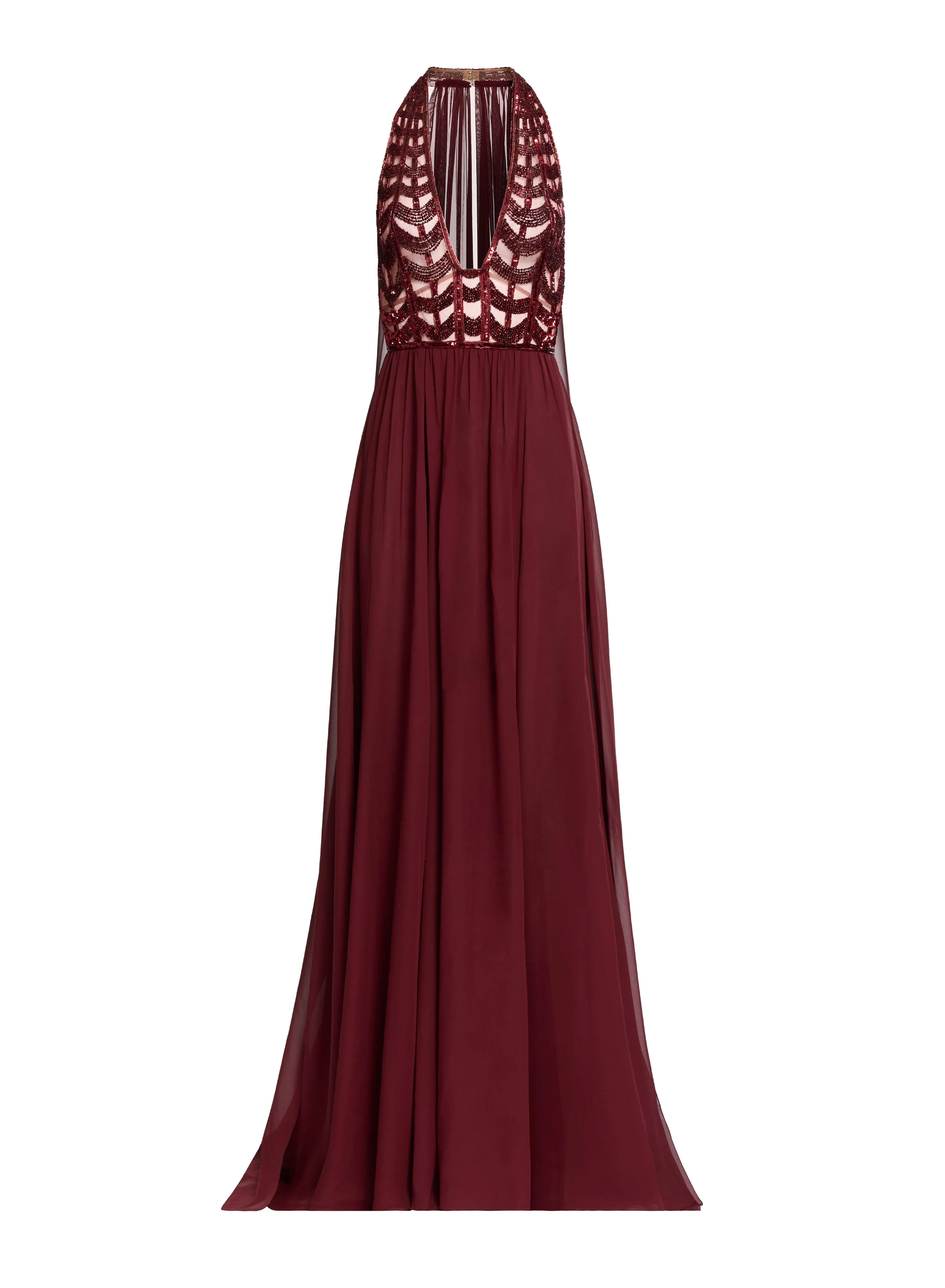 Bead Embroidered and Silk Long Dress sold by Elie Saab product image thumbnail 3