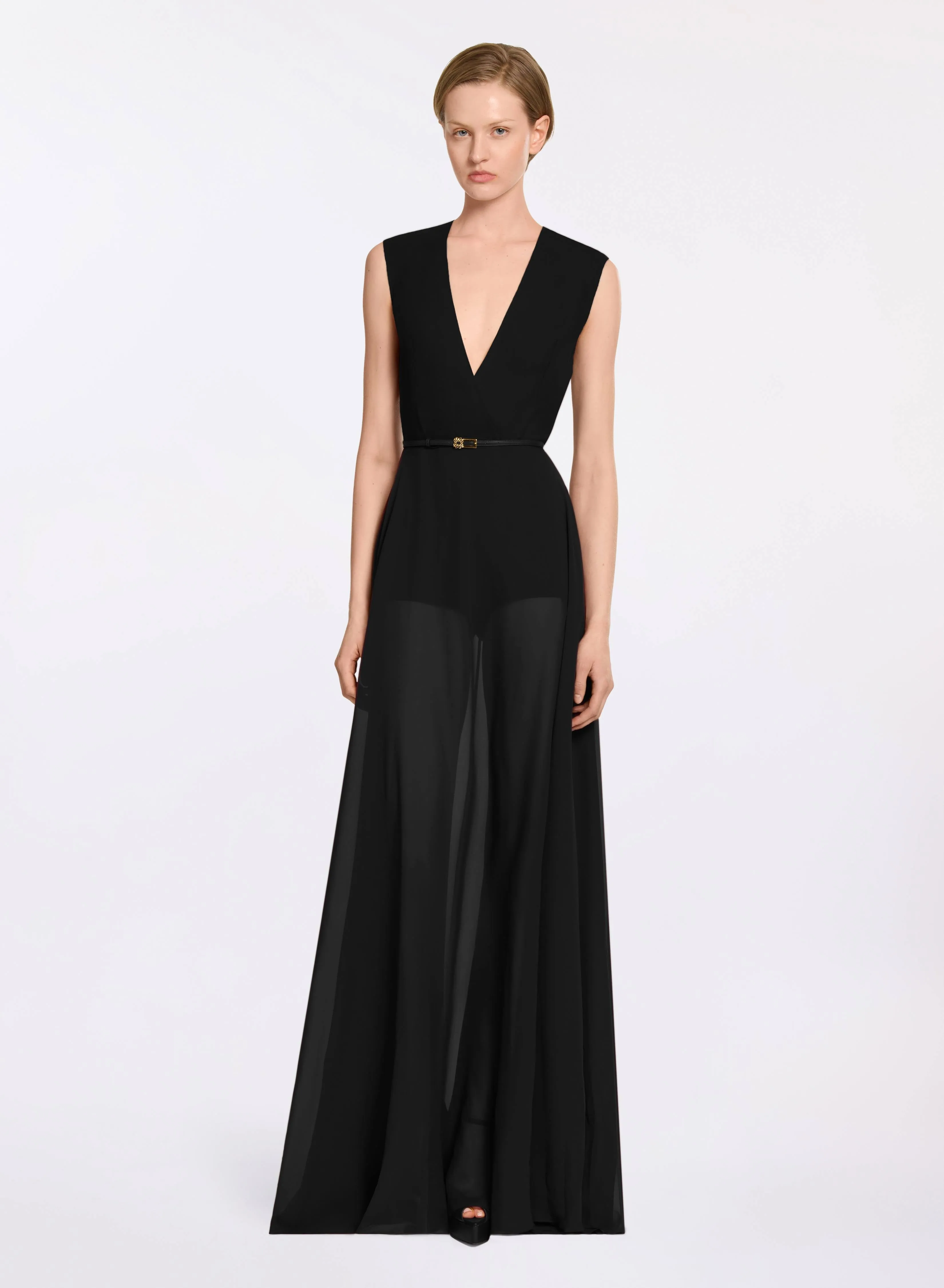 Silk Long Dress sold by Elie Saab