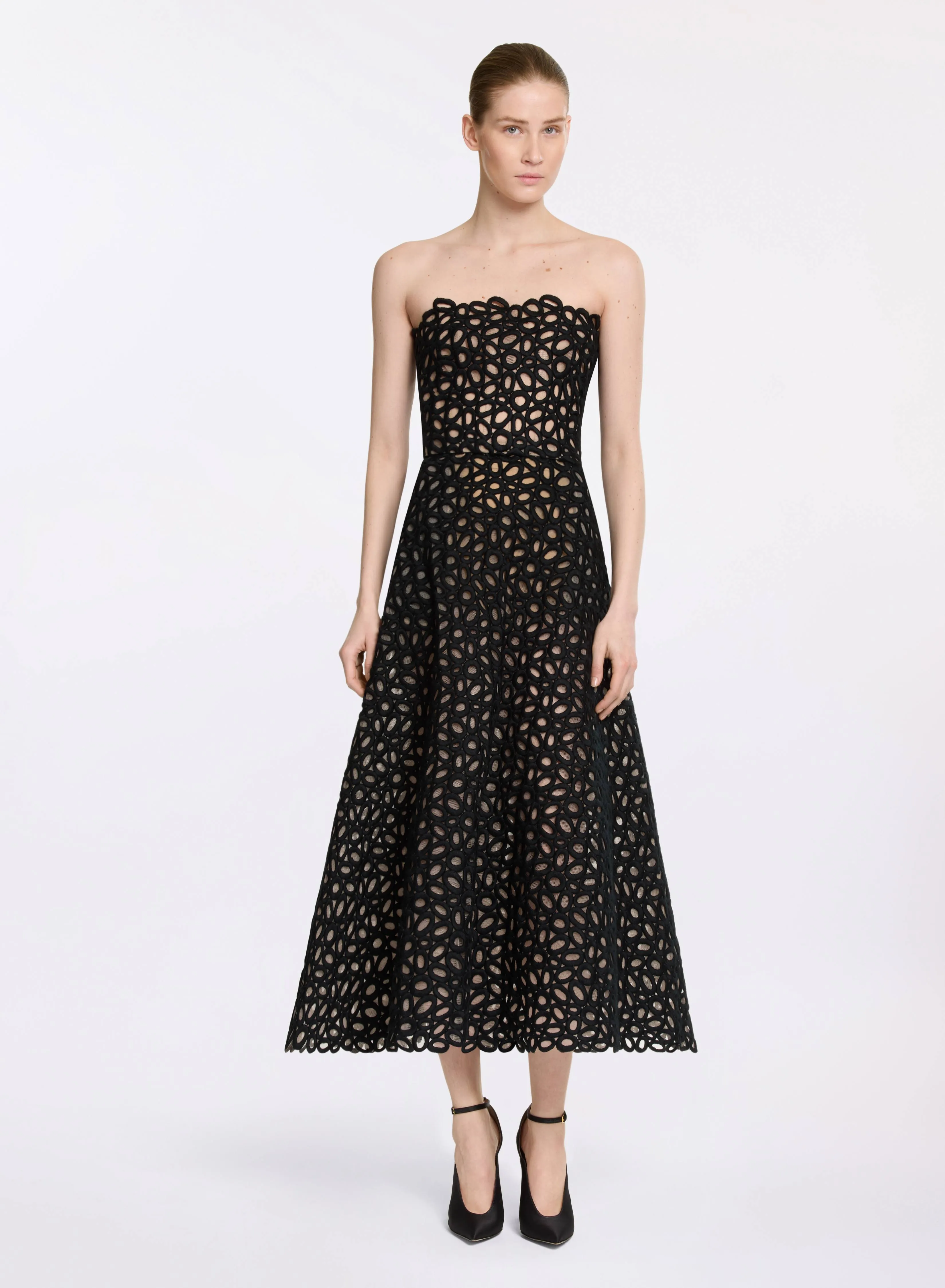 Macramé Midi Dress sold by Elie Saab