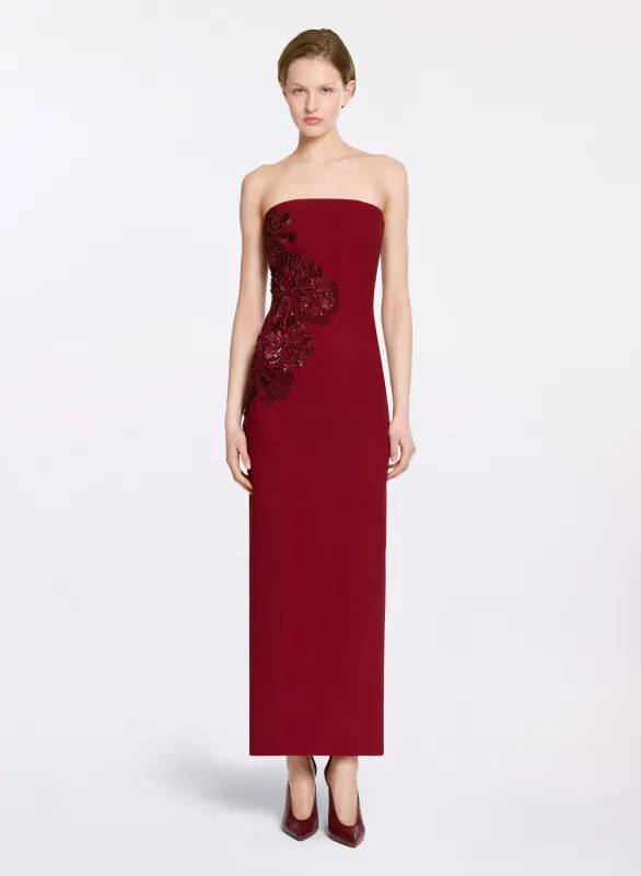 Embellished Cady Midi Dress sold by Elie Saab