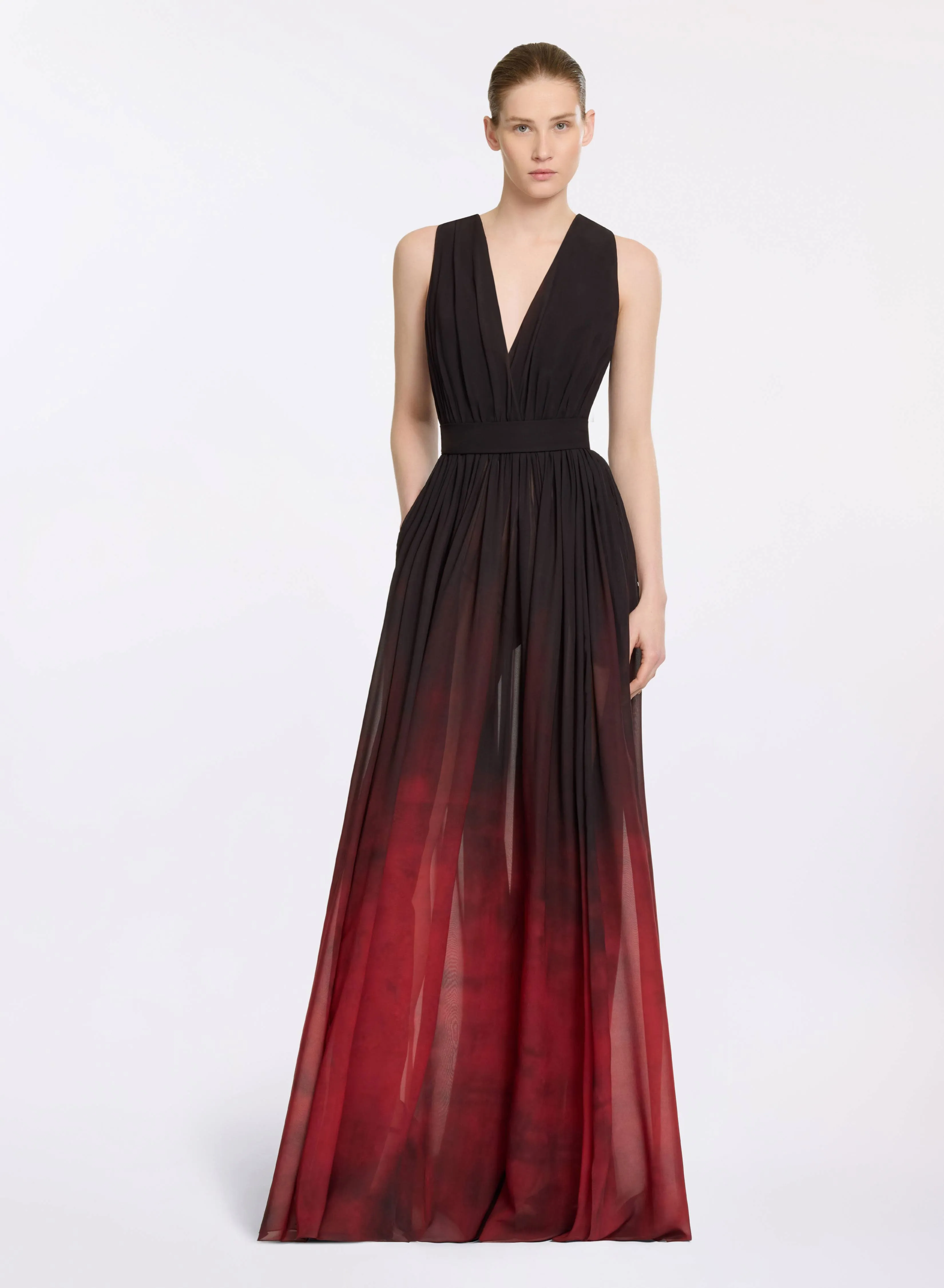 Gradient Chiffon Dress sold by Elie Saab