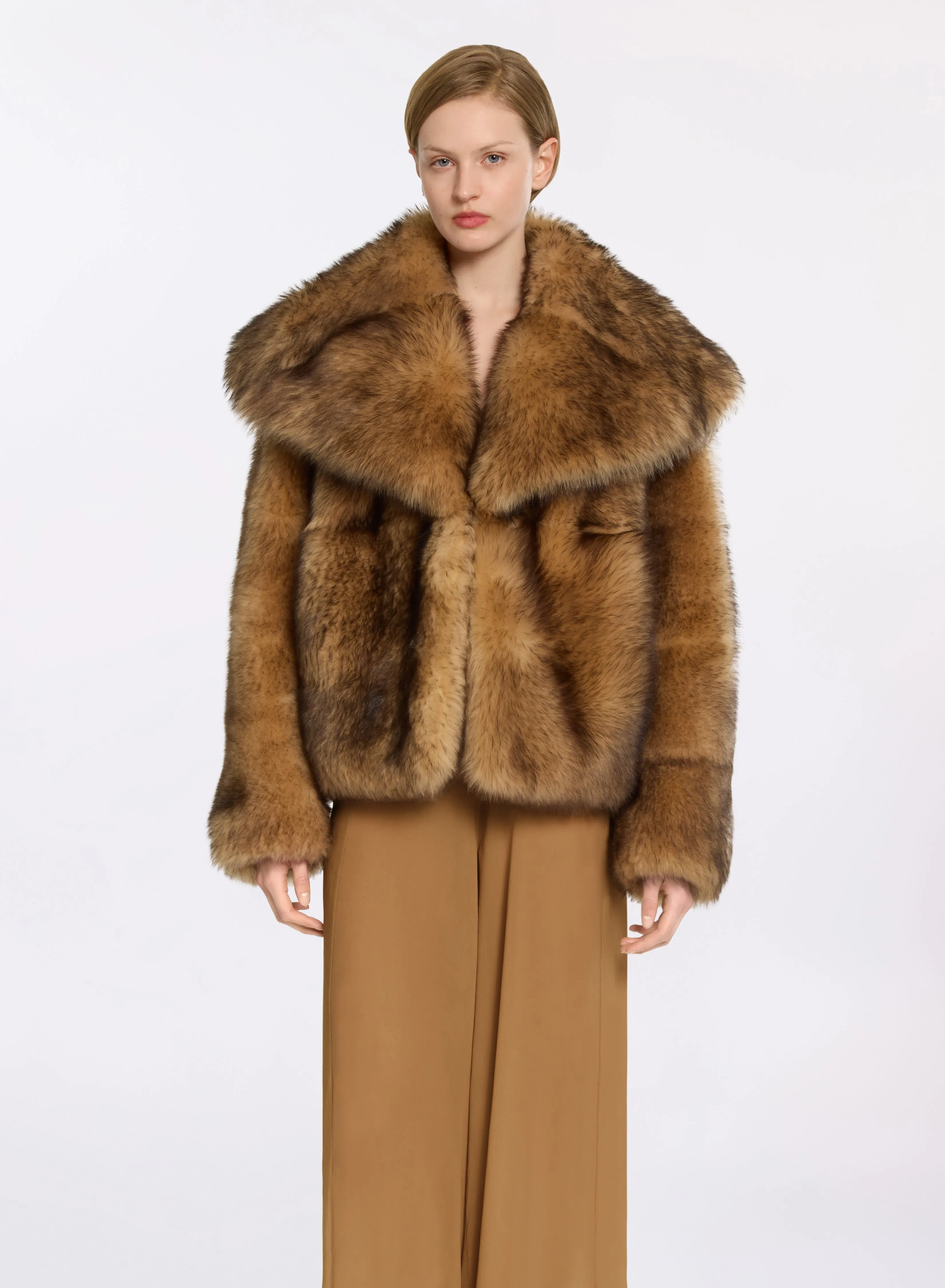 Shearling Fur Jacket sold by Elie Saab