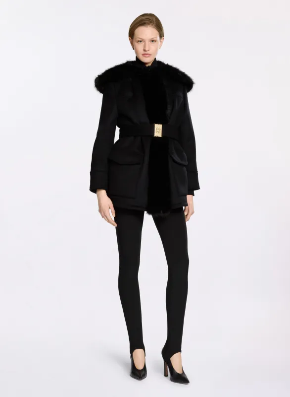 Wool and Fur Jacket sold by Elie Saab