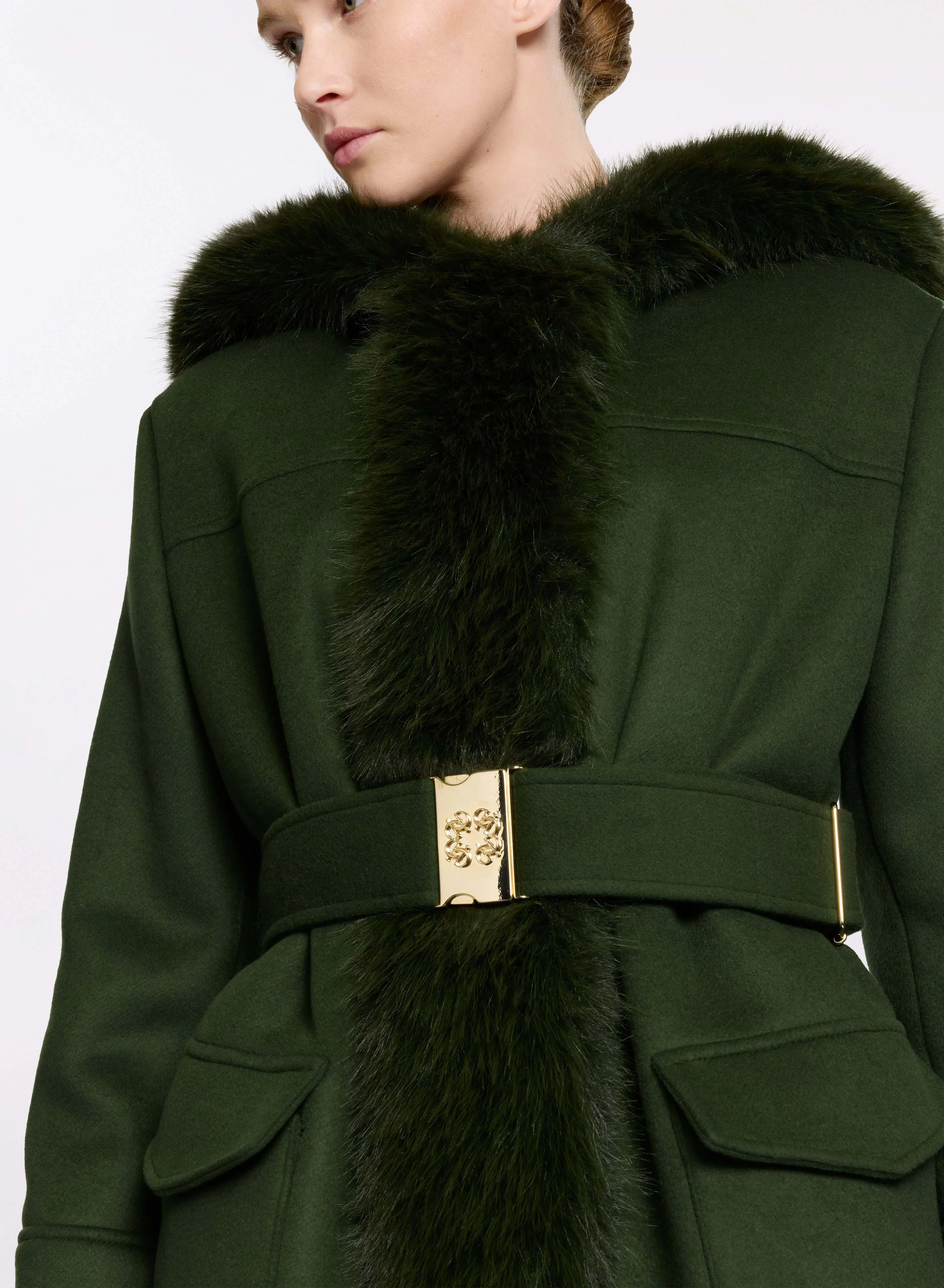 Wool and Fur Jacket sold by Elie Saab product image thumbnail 3