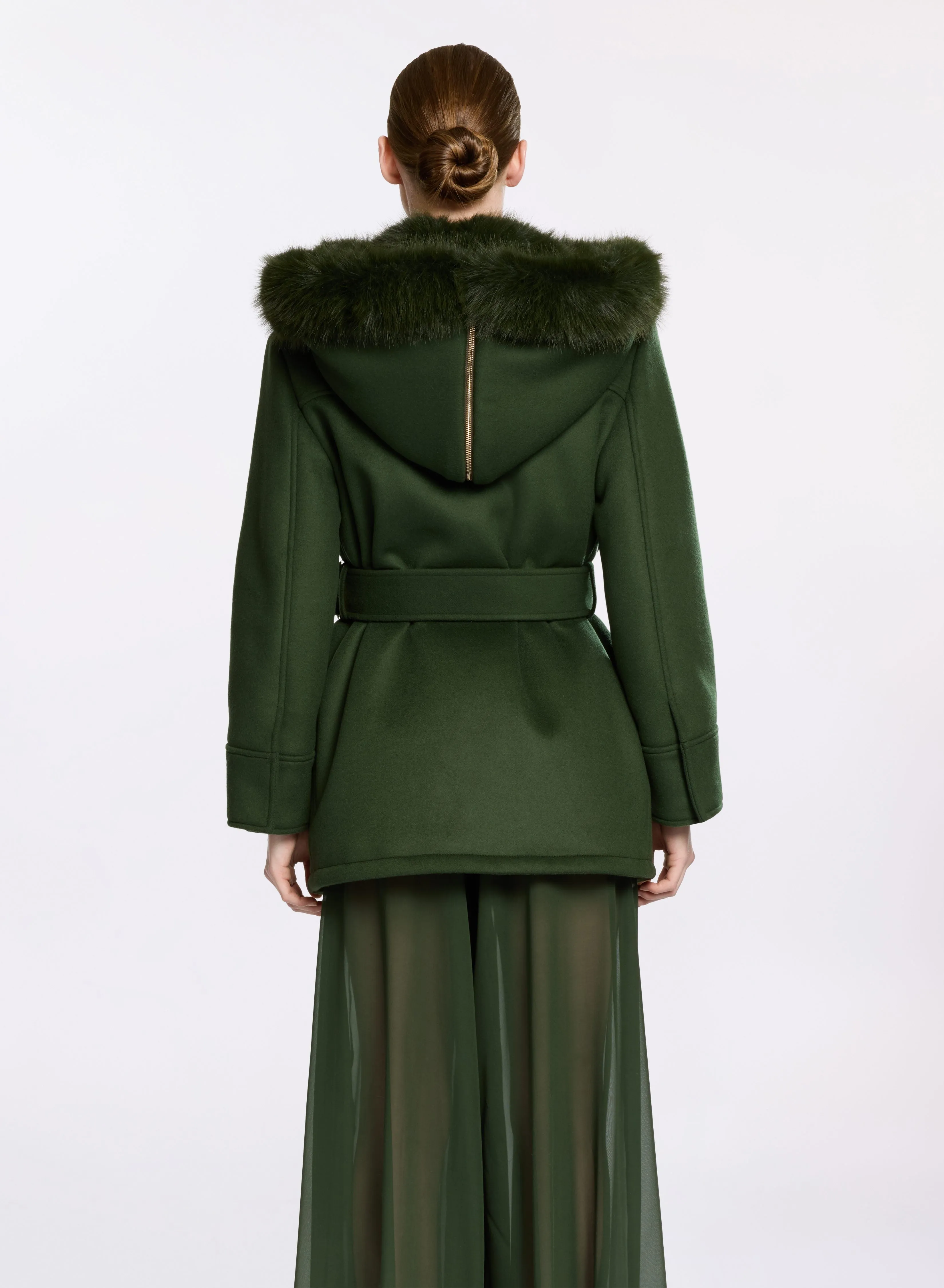Wool and Fur Jacket sold by Elie Saab product image thumbnail 2