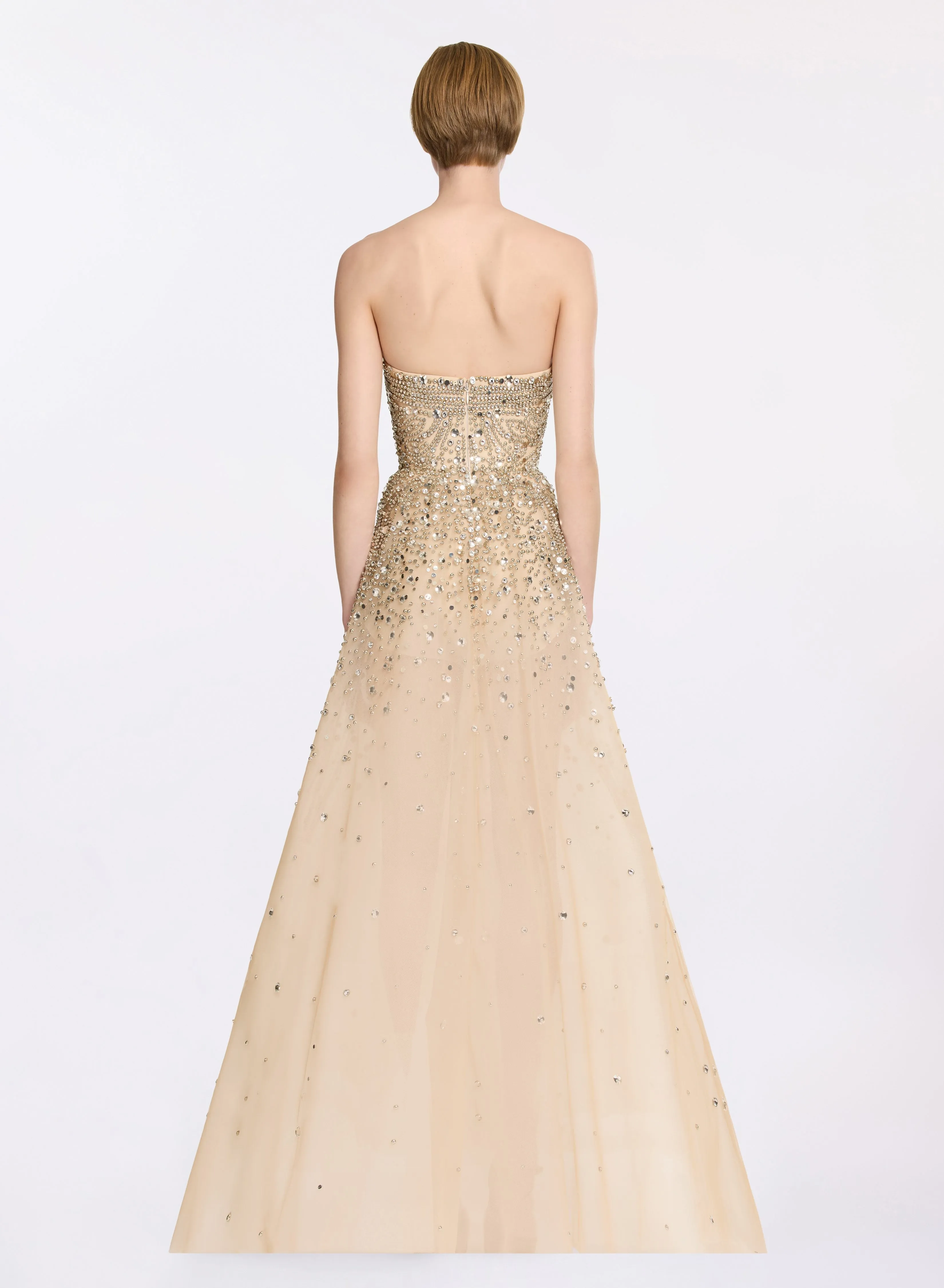 Stud Embellished Long Dress sold by Elie Saab product image thumbnail 2