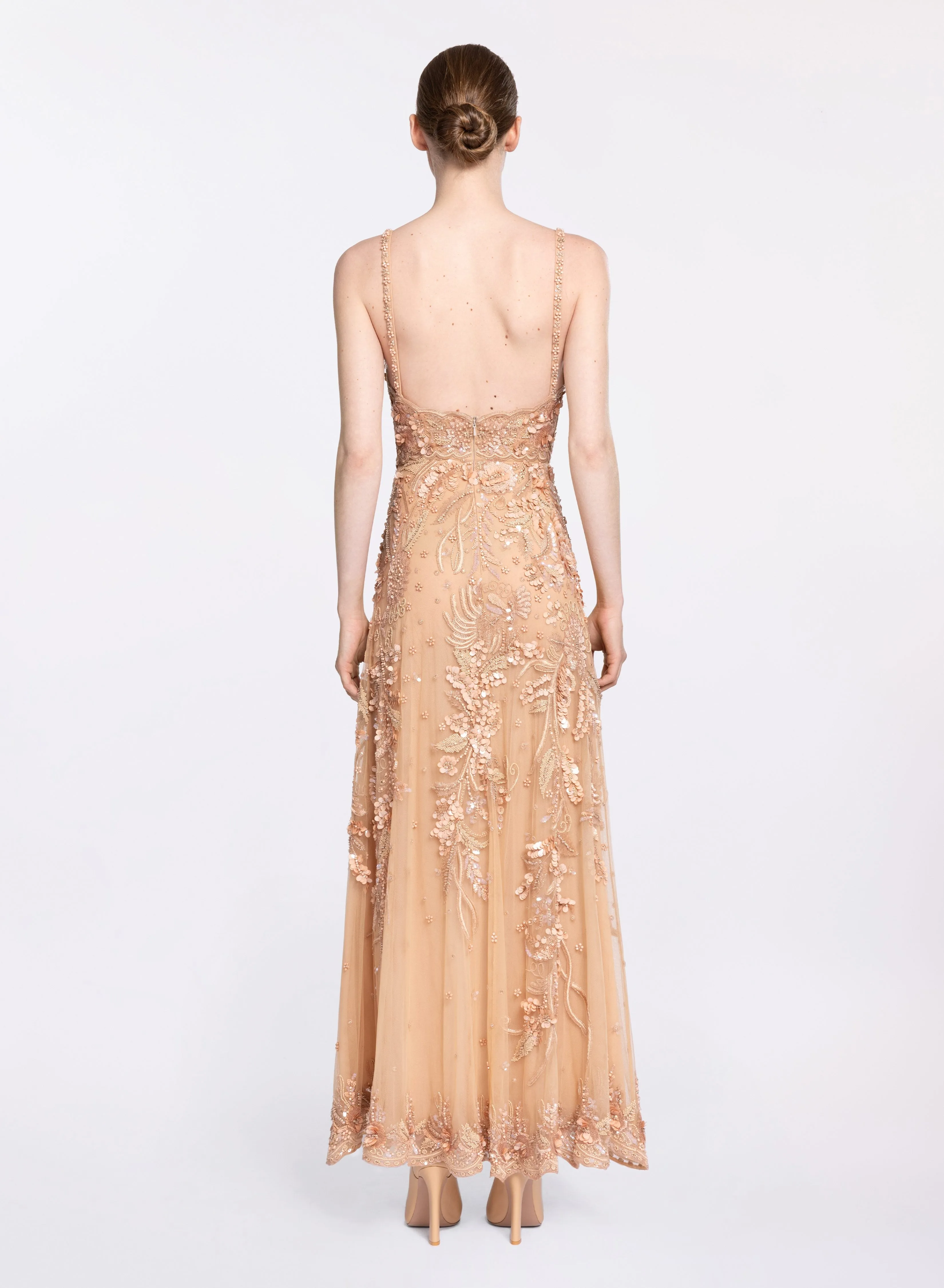 Bead Embroidered Midi Dress sold by Elie Saab product image thumbnail 2