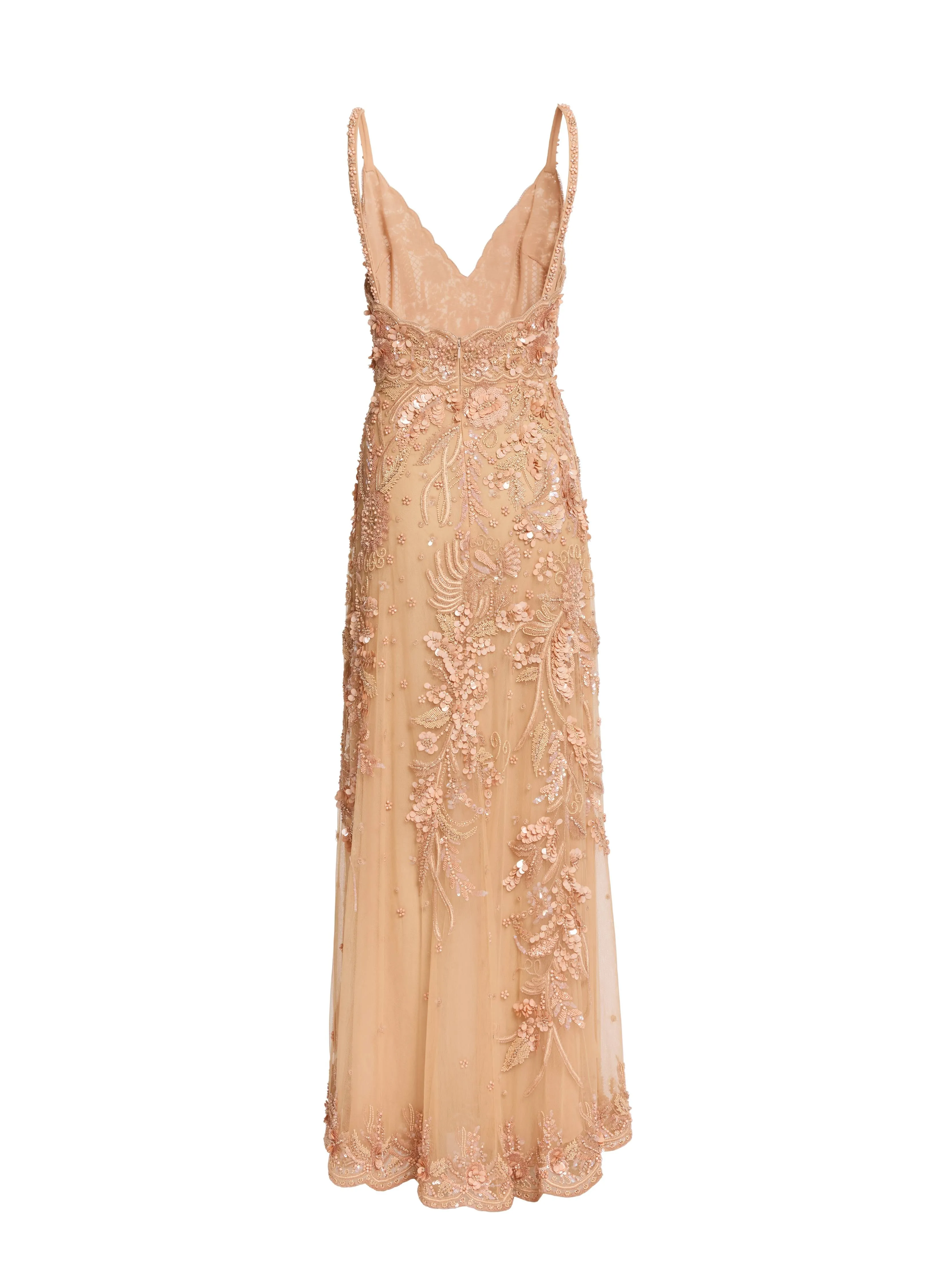 Bead Embroidered Midi Dress sold by Elie Saab product image thumbnail 4