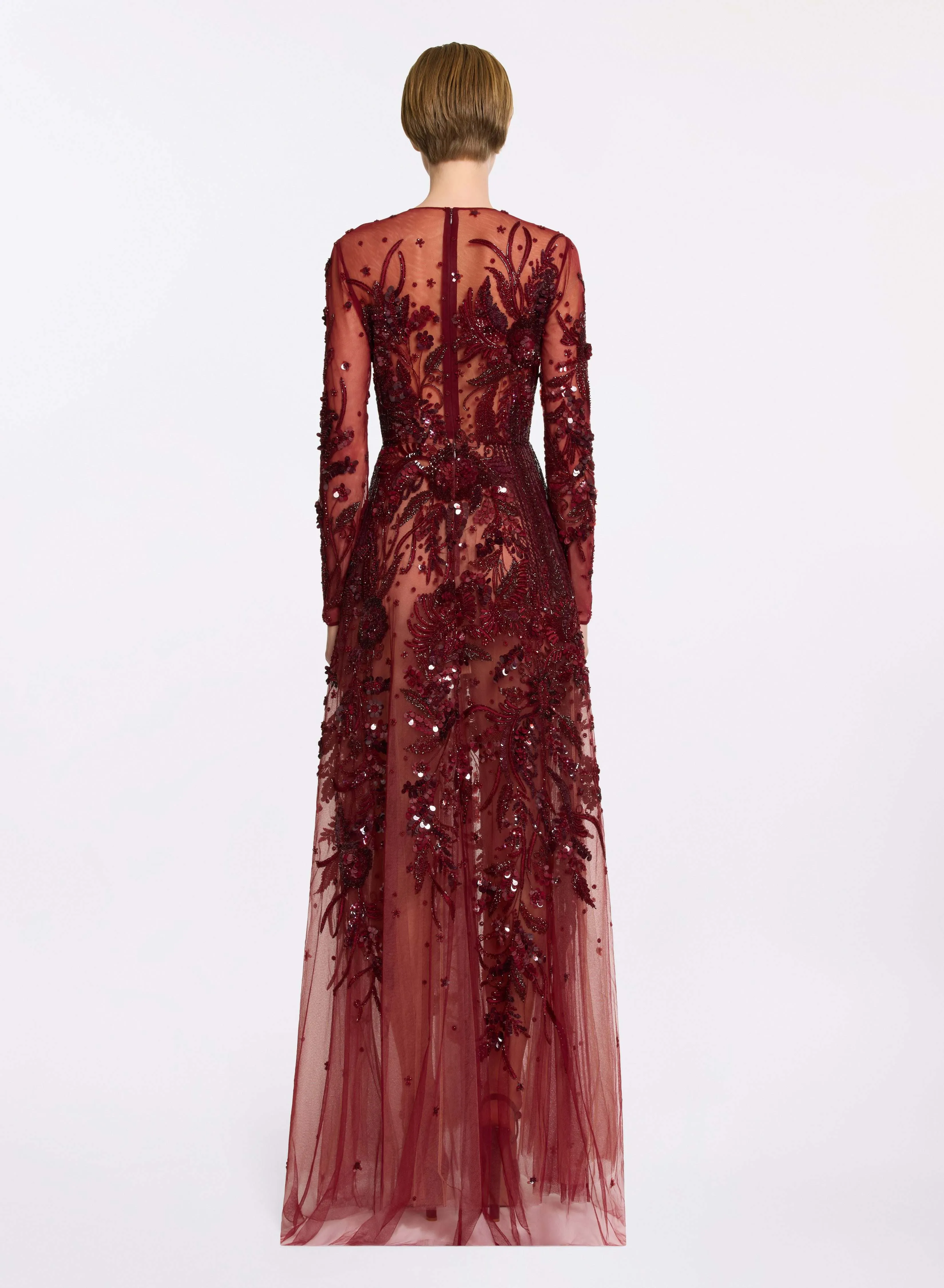 Bead Embroidered Long Dress sold by Elie Saab product image thumbnail 2