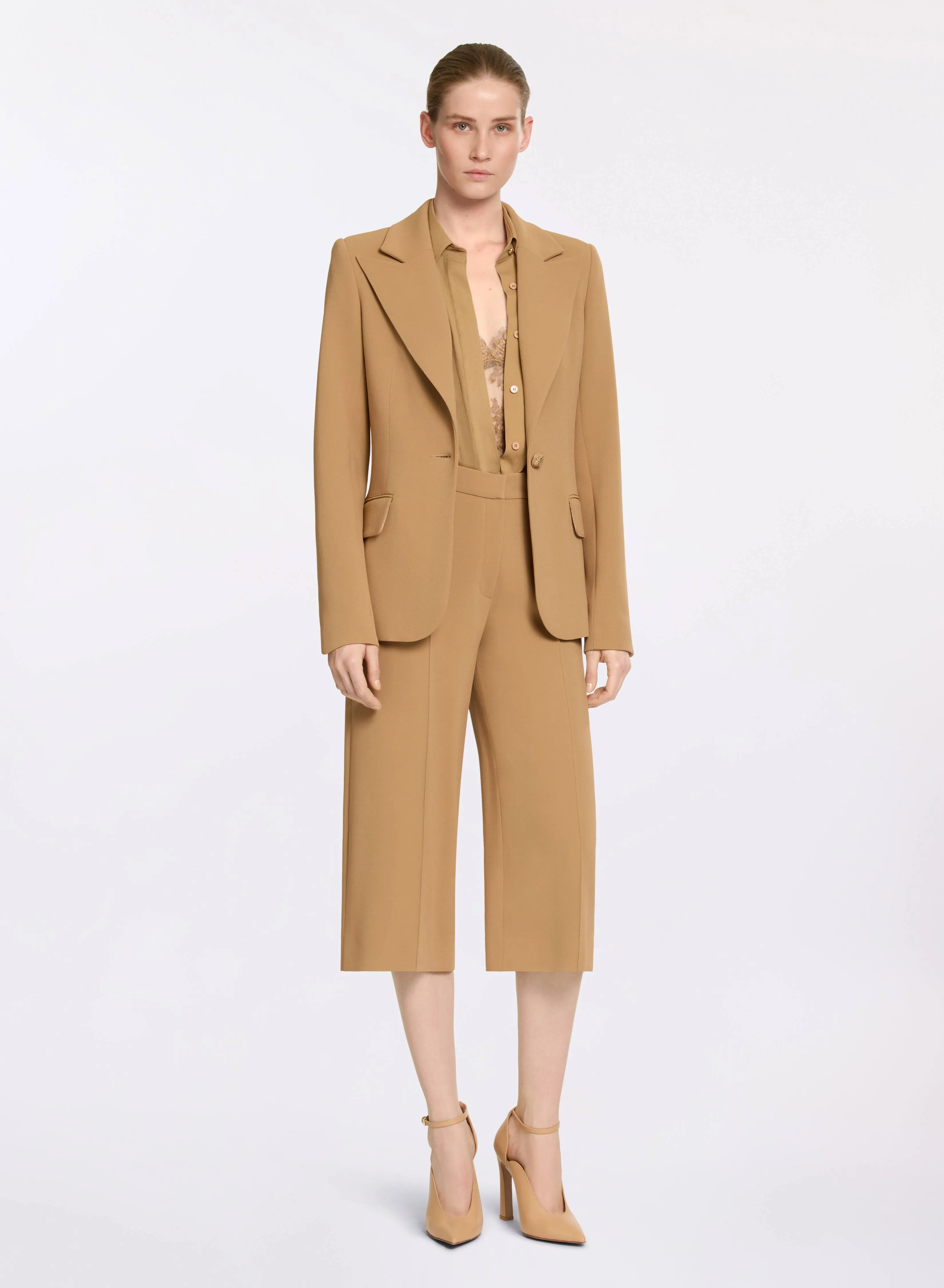 Cady Cropped Pants sold by Elie Saab