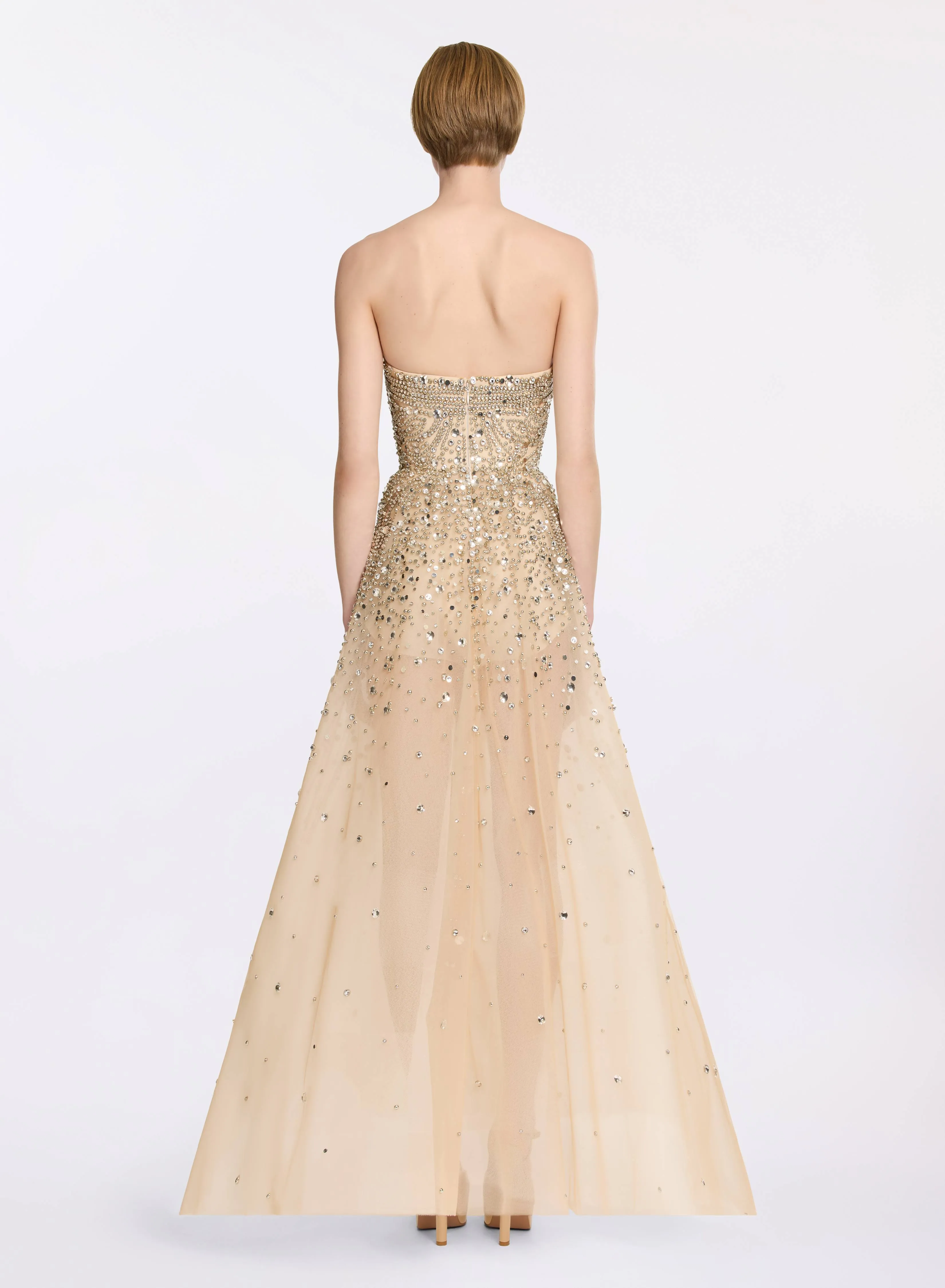 Bead Embroidered Midi Dress sold by Elie Saab product image thumbnail 2