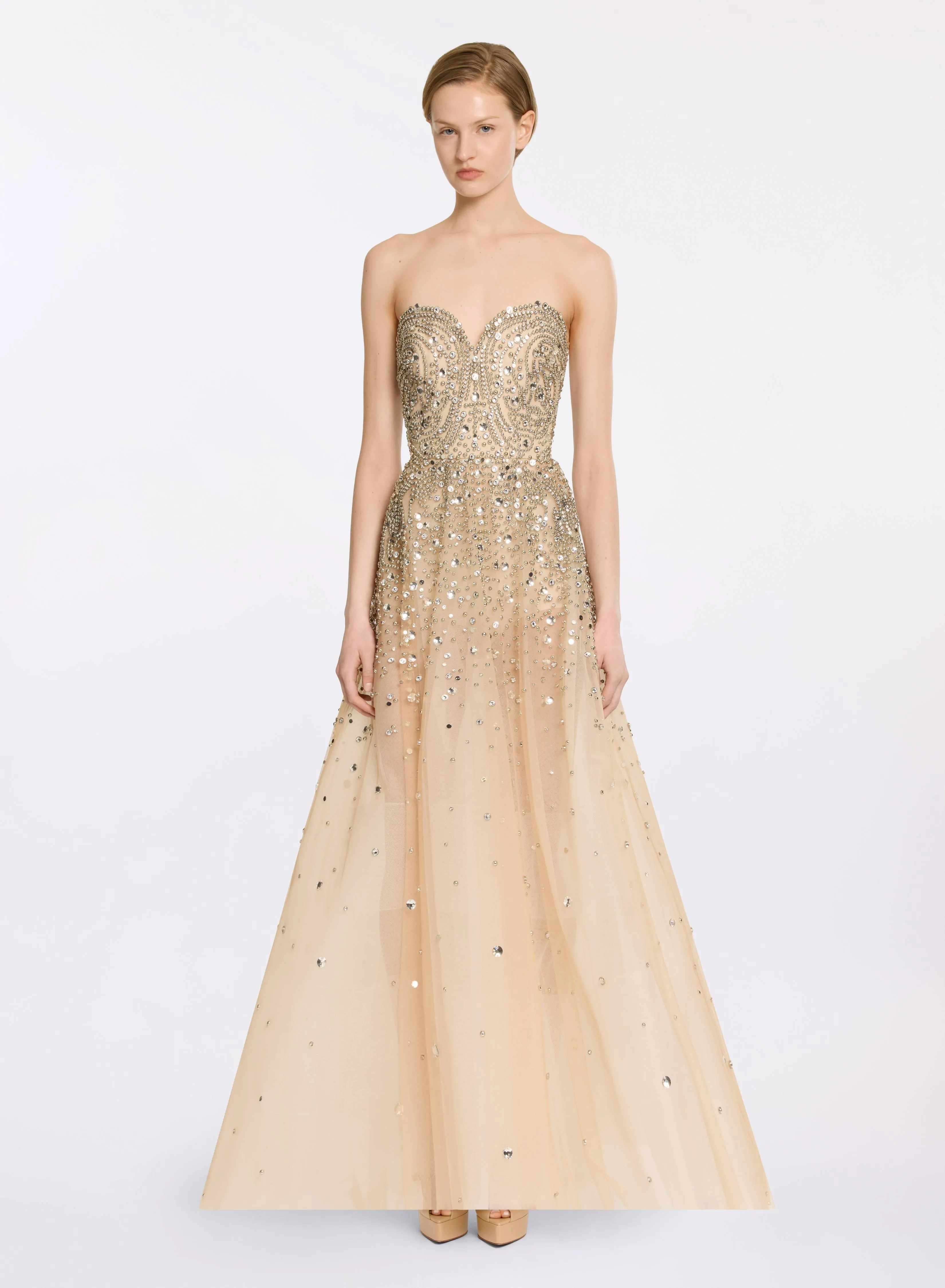 Bead Embroidered Midi Dress sold by Elie Saab