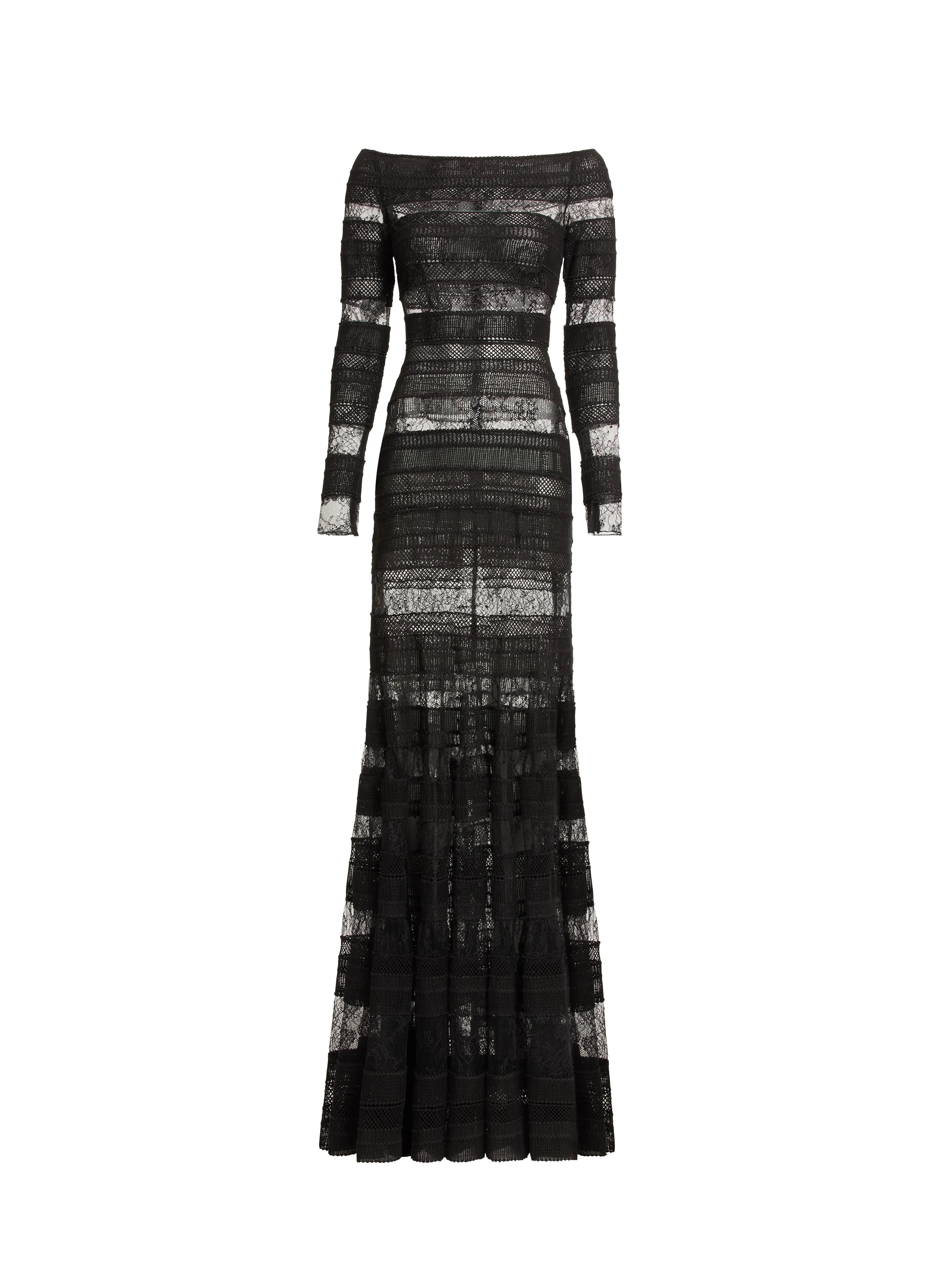 Macramé and Lace Long Dress sold by Elie Saab product image thumbnail 2